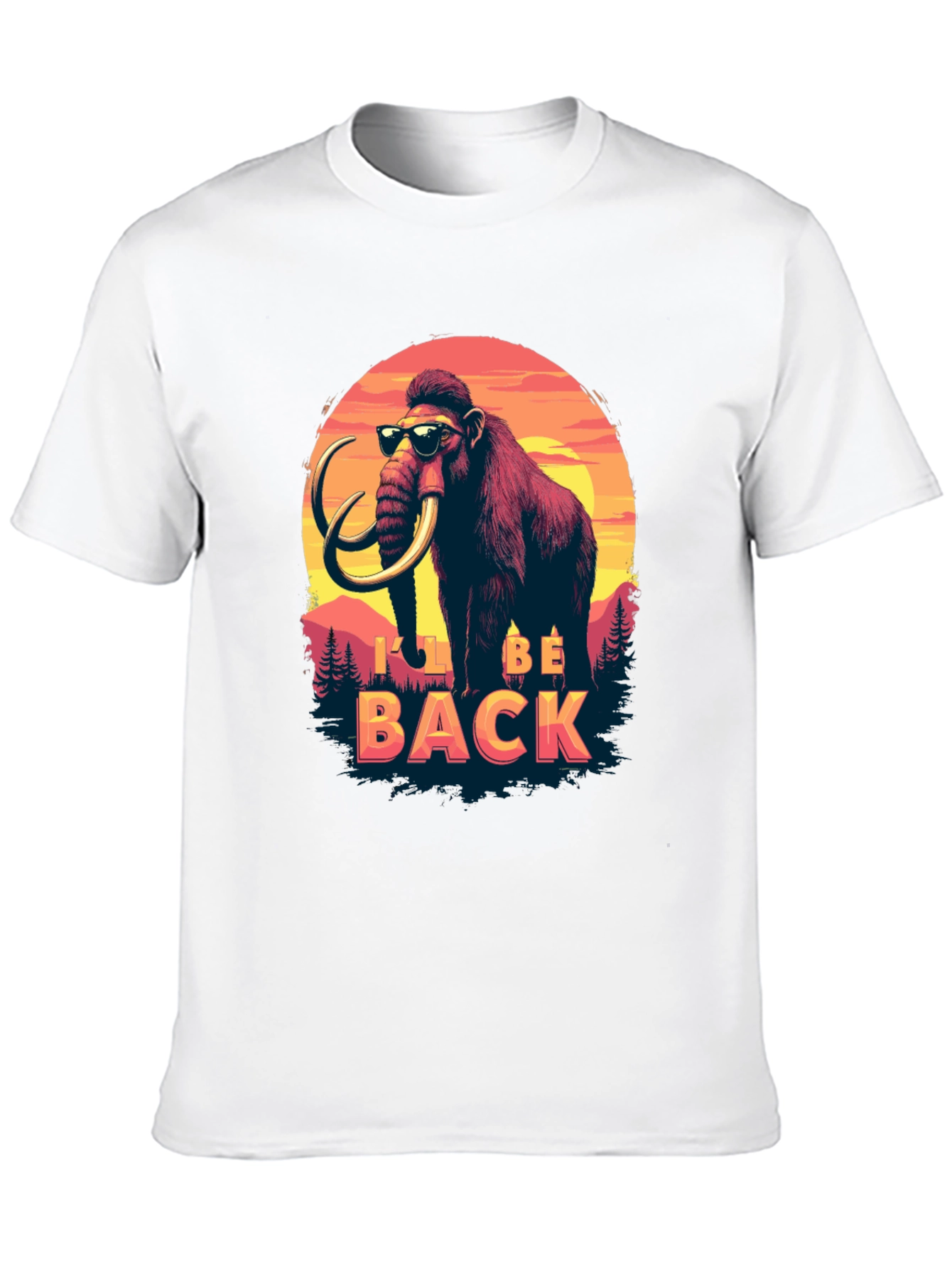 Ill Be Back Mammoth T-Shirt