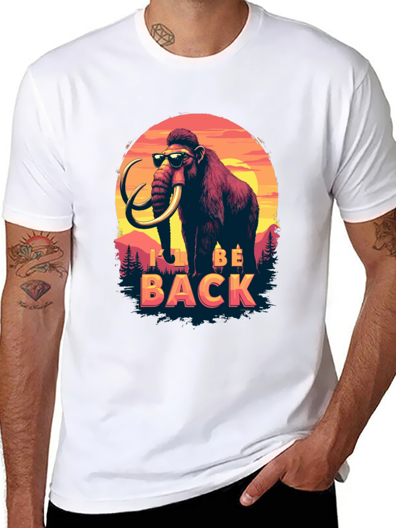 Ill Be Back Mammoth T-Shirt
