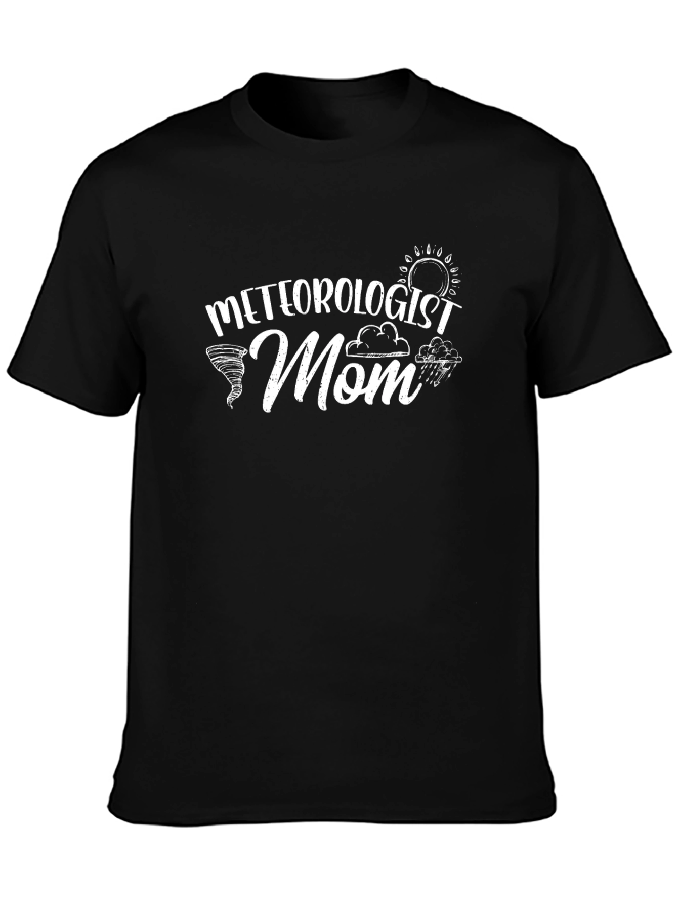 Meteorologist Mom Graphic T-Shirt
