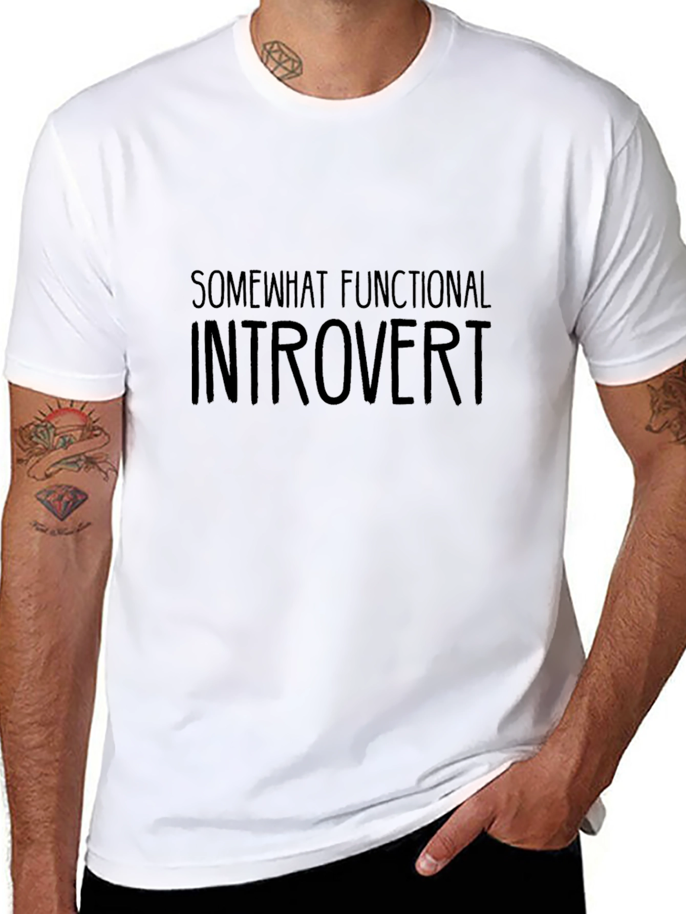 Introvert T-Shirt: Somewhat Functional Graphic Tee