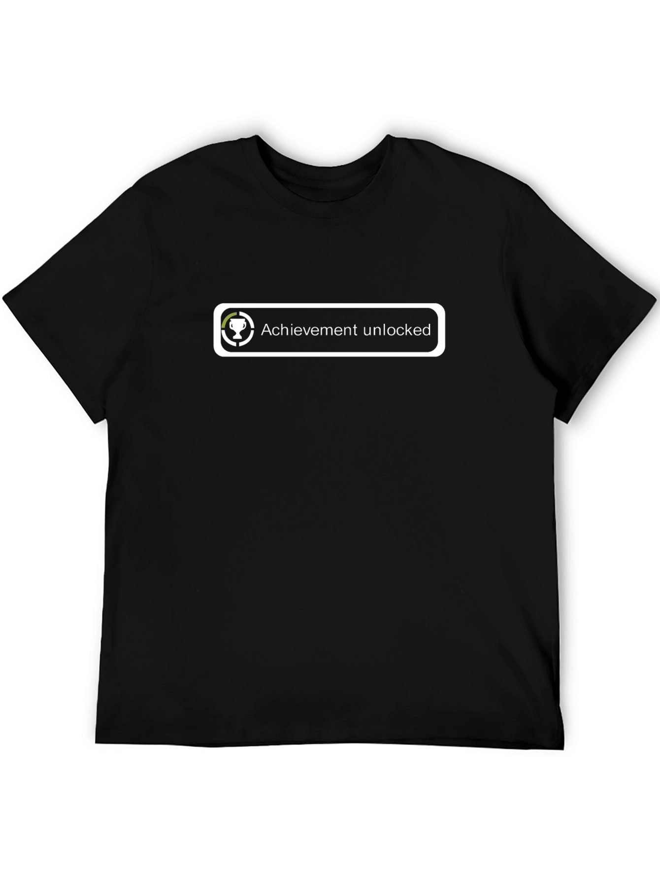 Achievement Unlocked Black T-Shirt