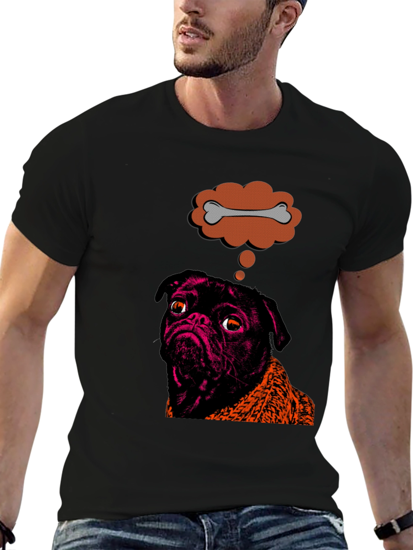 Dog Bone Dream T-Shirt - Unique Graphic Tee