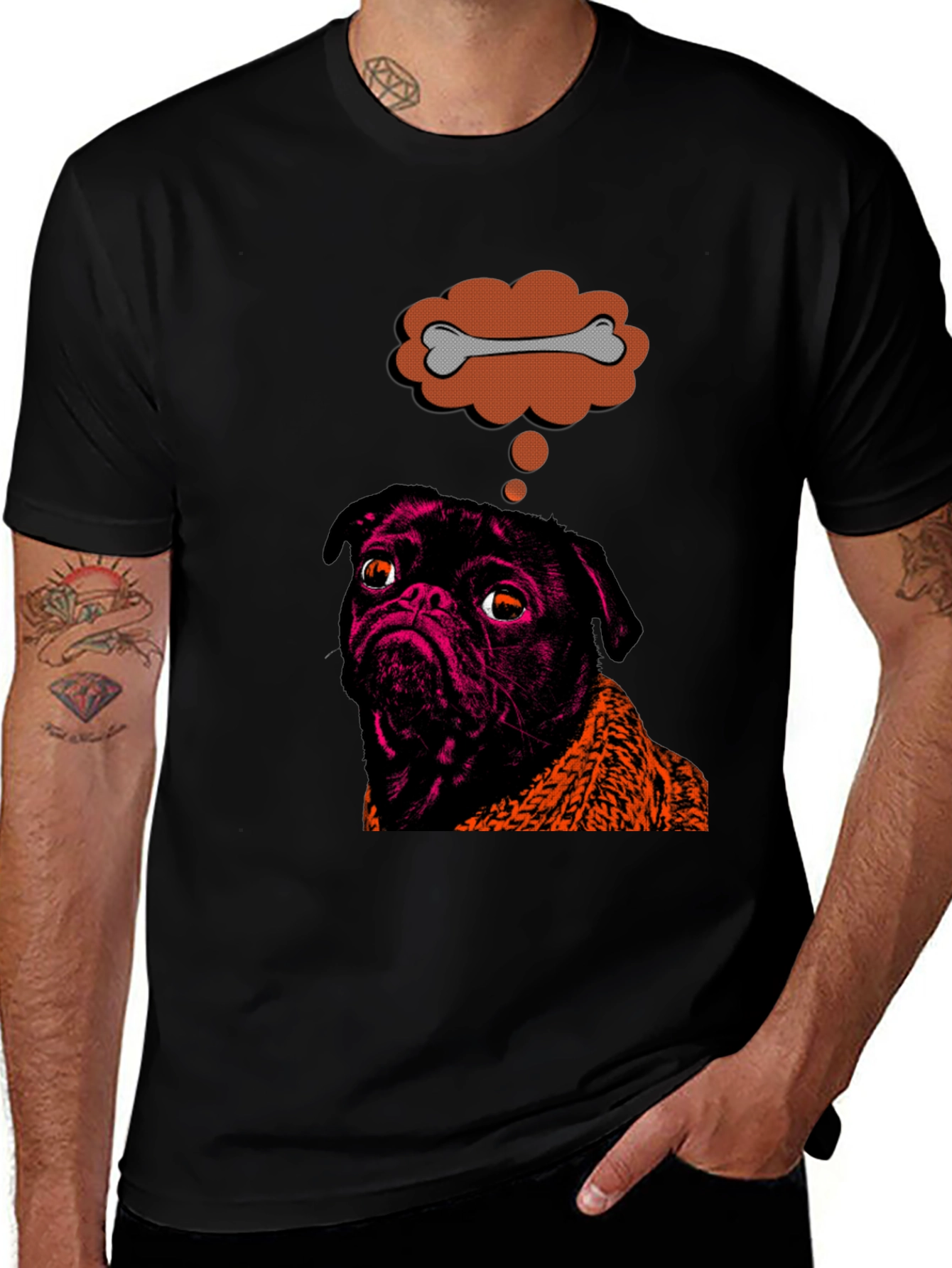 Dog Bone Dream T-Shirt - Unique Graphic Tee