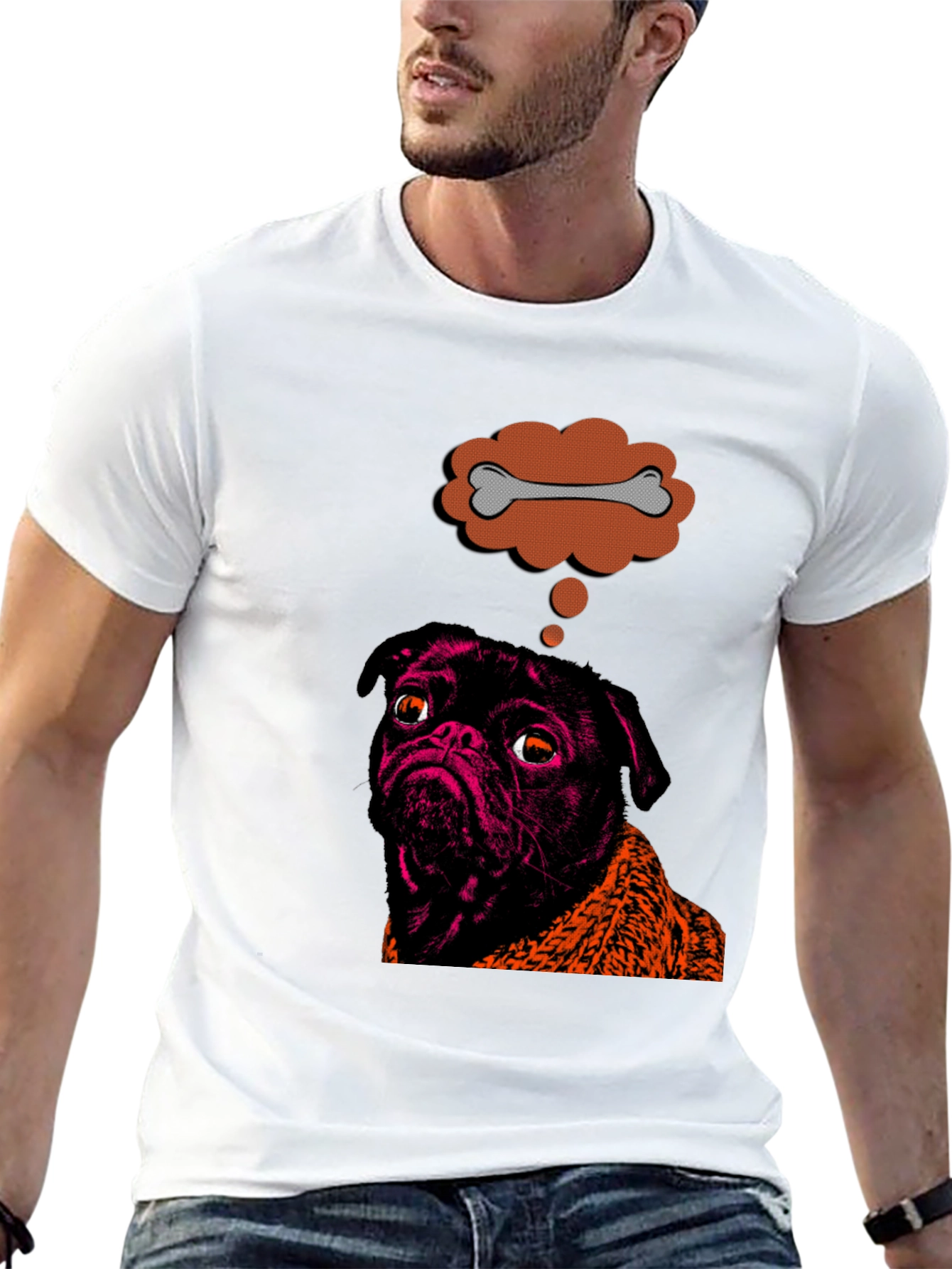 Dog Bone Dream T-Shirt - Unique Graphic Tee