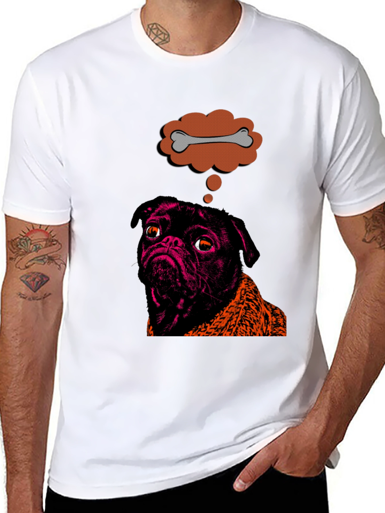 Dog Bone Dream T-Shirt - Unique Graphic Tee