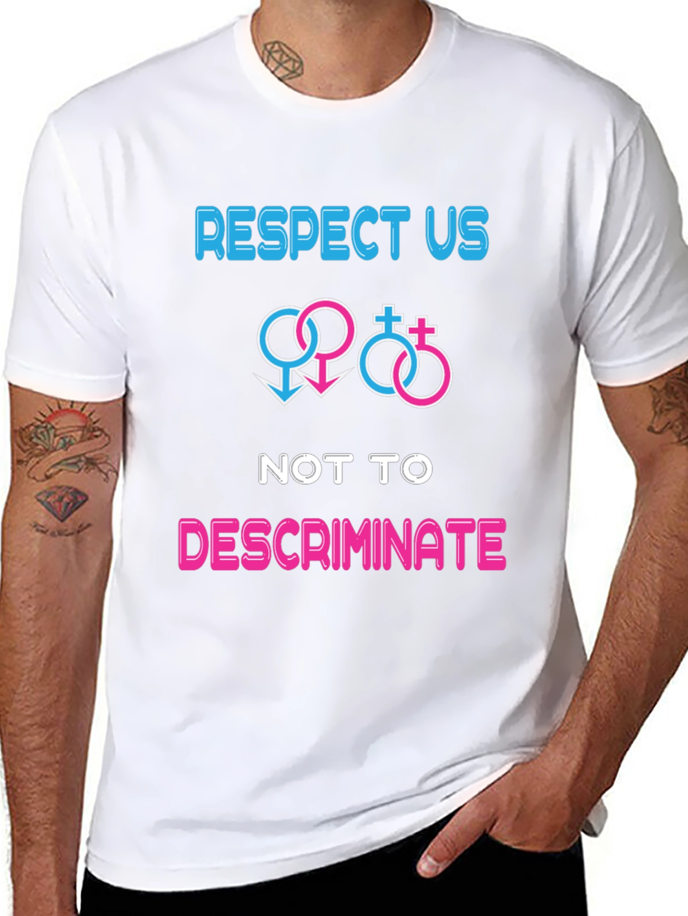 Respect Equality T-Shirt - No Discrimination