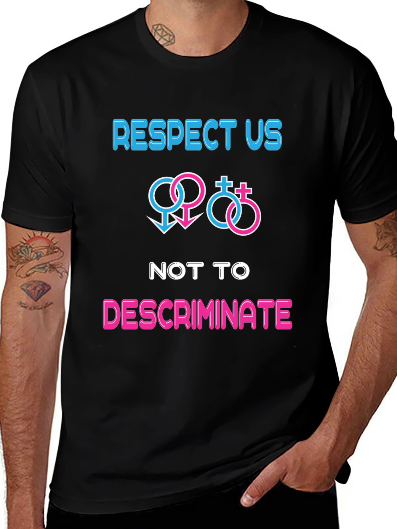 Respect Equality T-Shirt - No Discrimination
