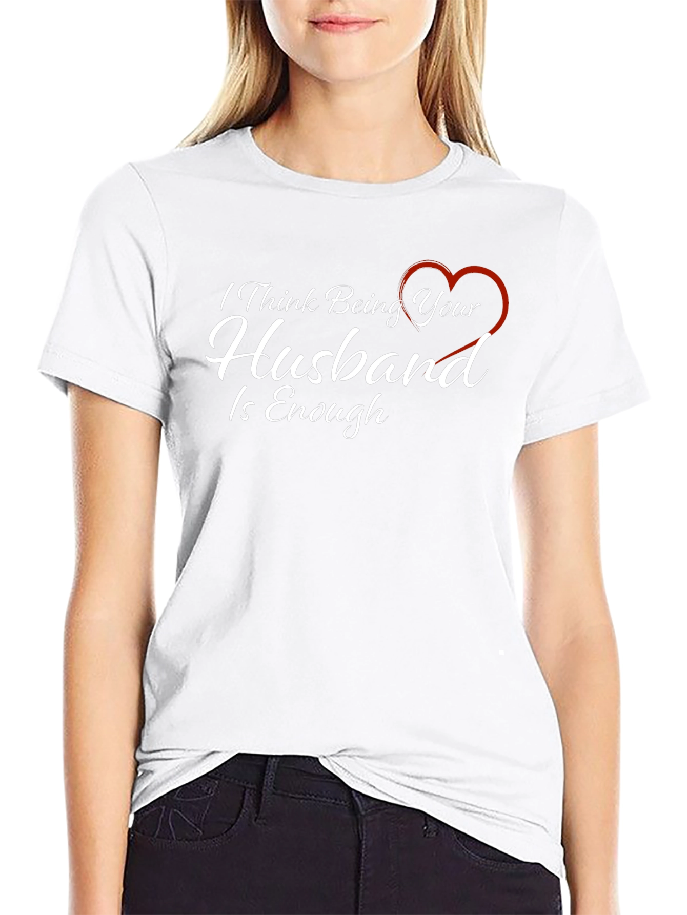 Husband Gift - Mens Black Graphic Tee