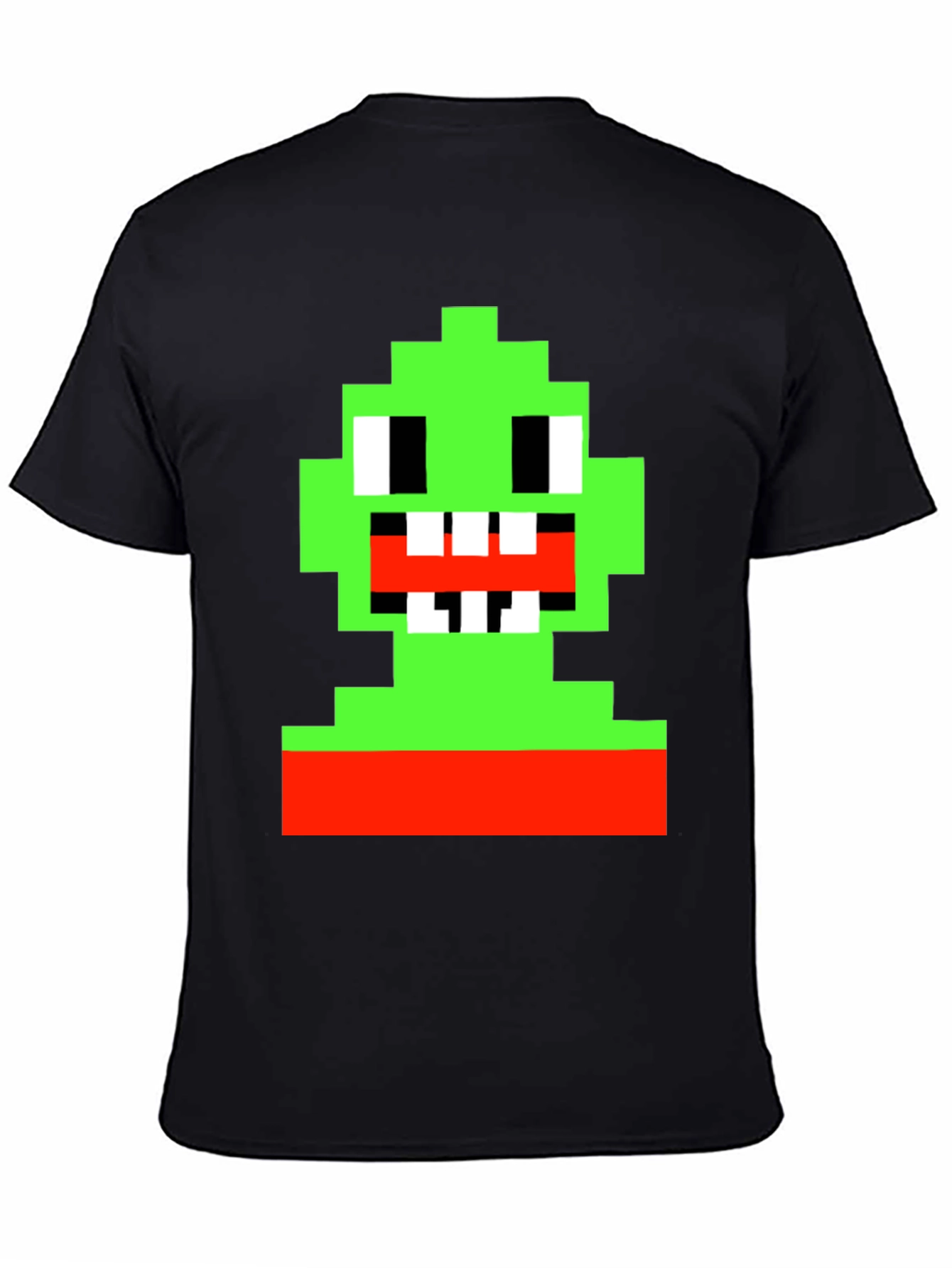 Pixel Monster Graphic Tee - Retro Gamer Style