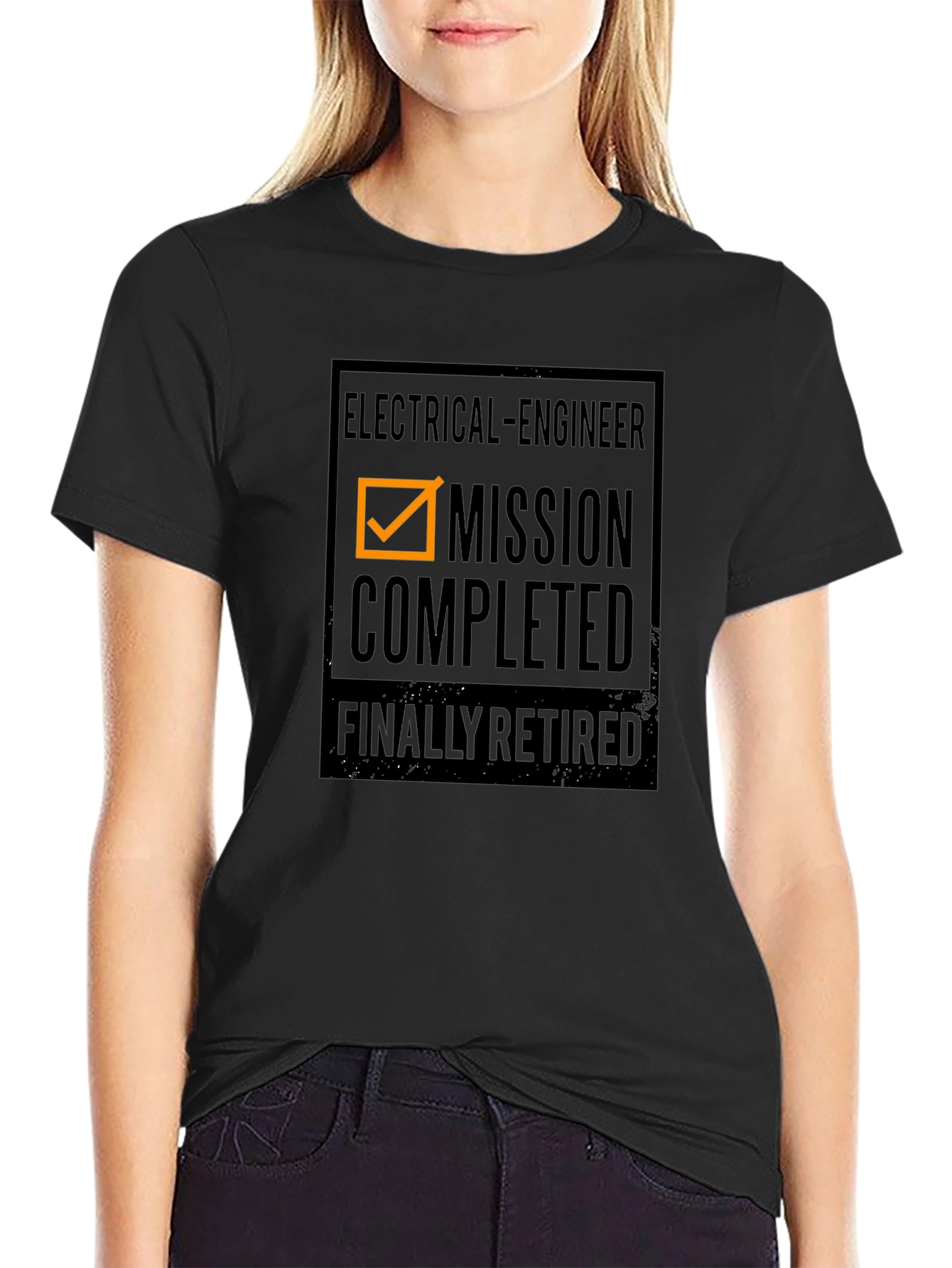 Electrical Engineer Mission Completed Retired T-Shirt