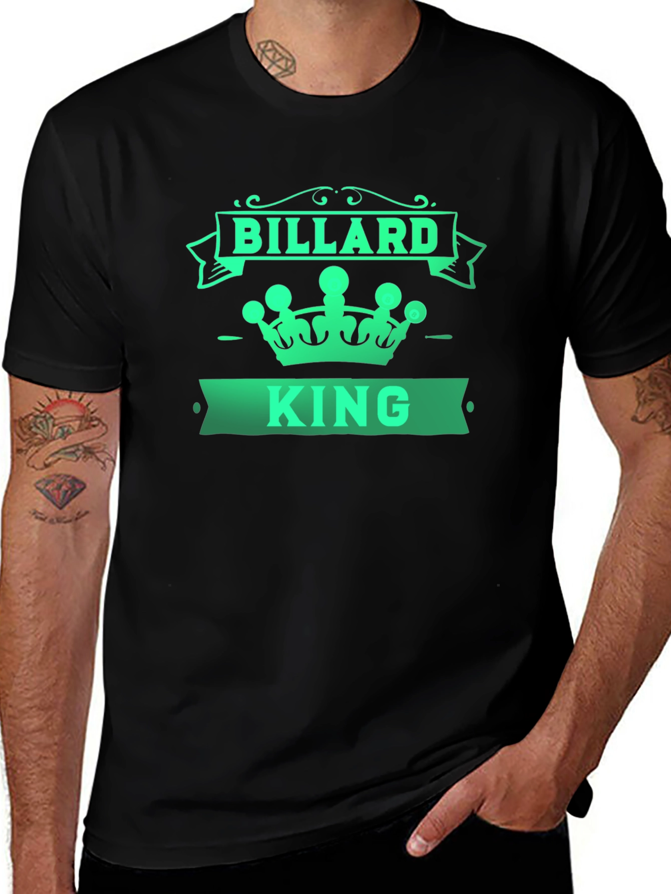 Billiard King T-Shirt - Game Room Apparel