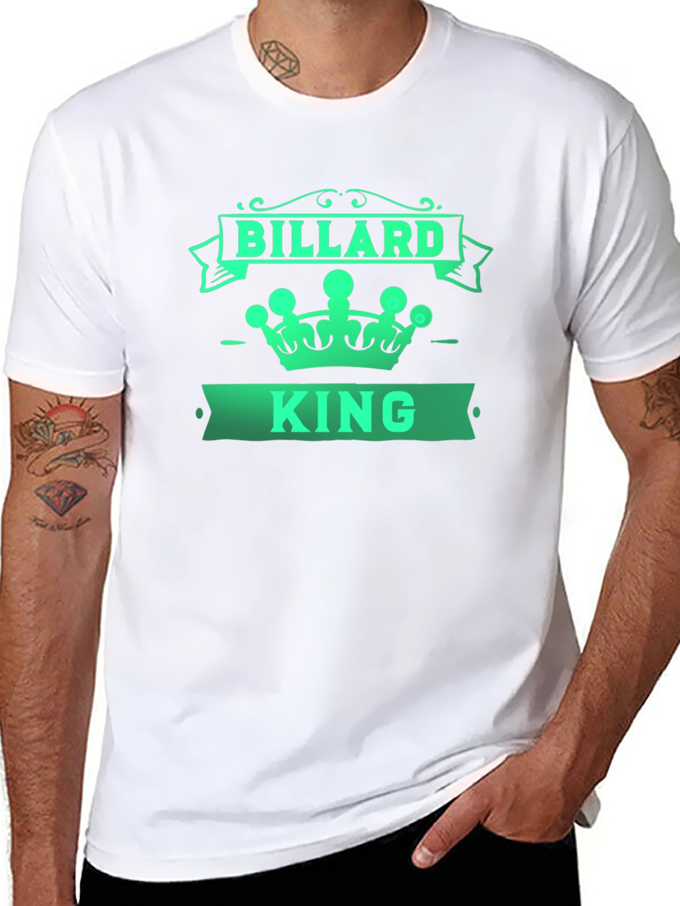 Billiard King T-Shirt - Game Room Apparel
