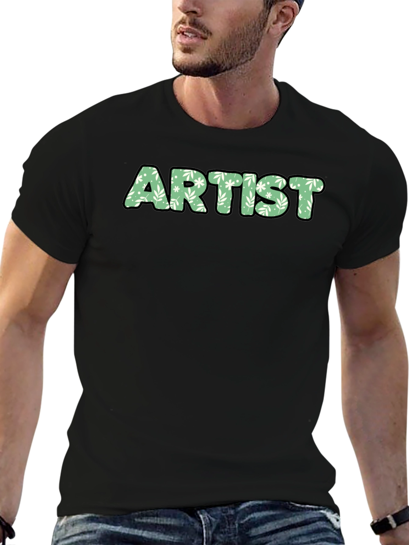 Floral Artist Graphic Tee