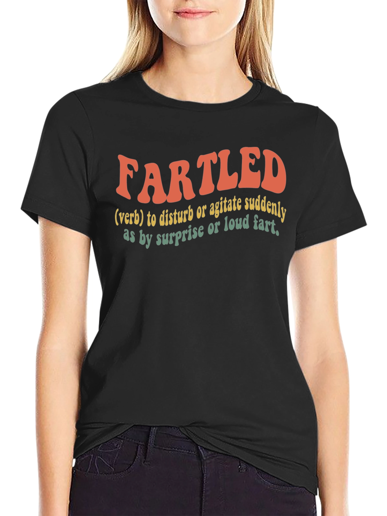 Fartled Funny Graphic T-Shirt
