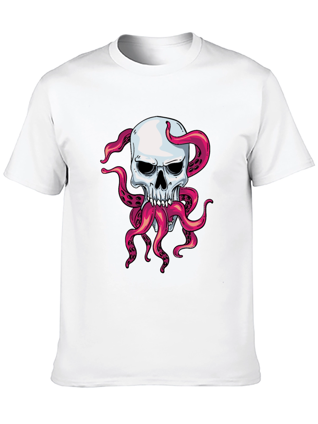 Skull Octopus Graphic T-Shirt