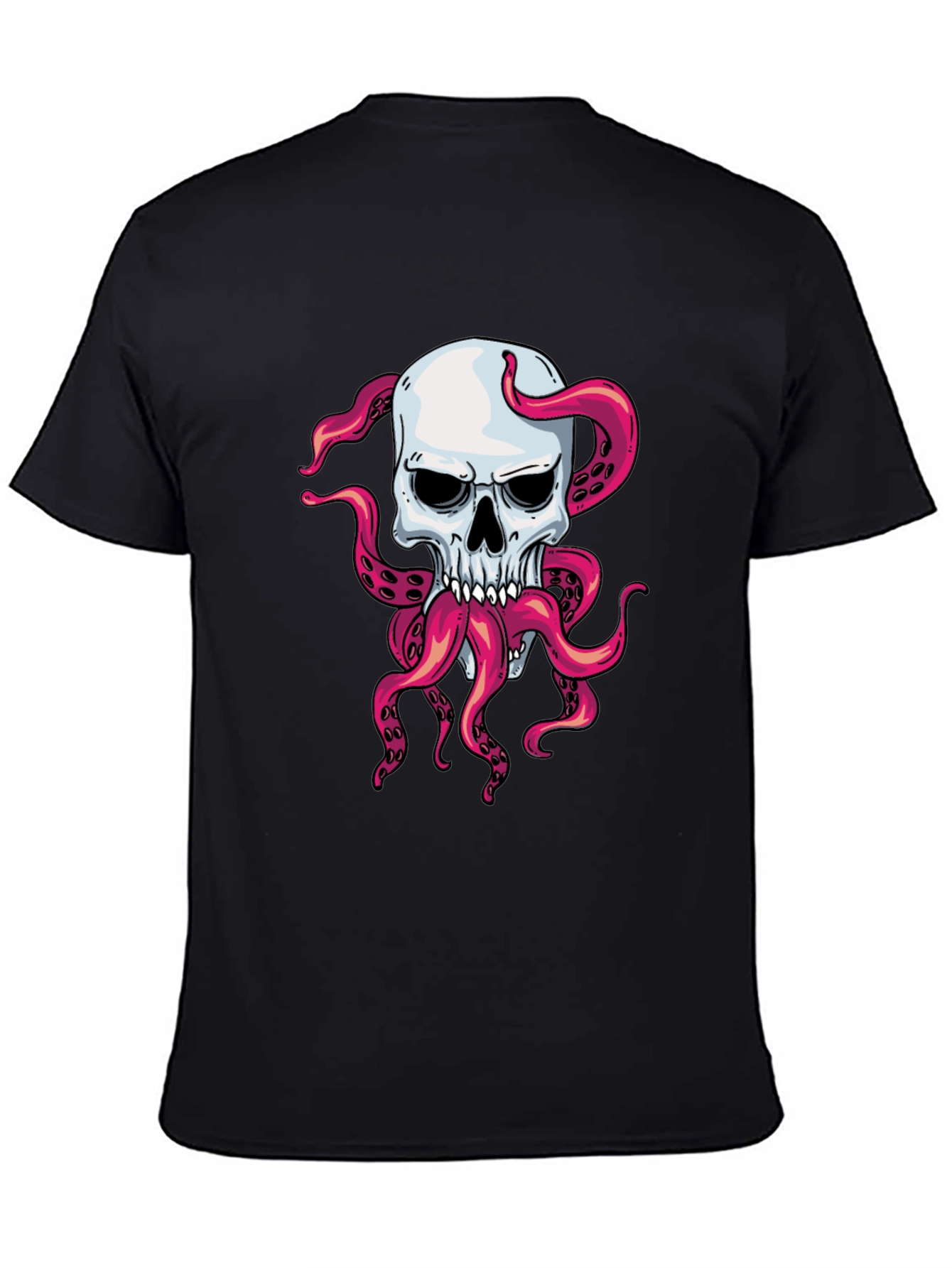 Skull Octopus Graphic T-Shirt