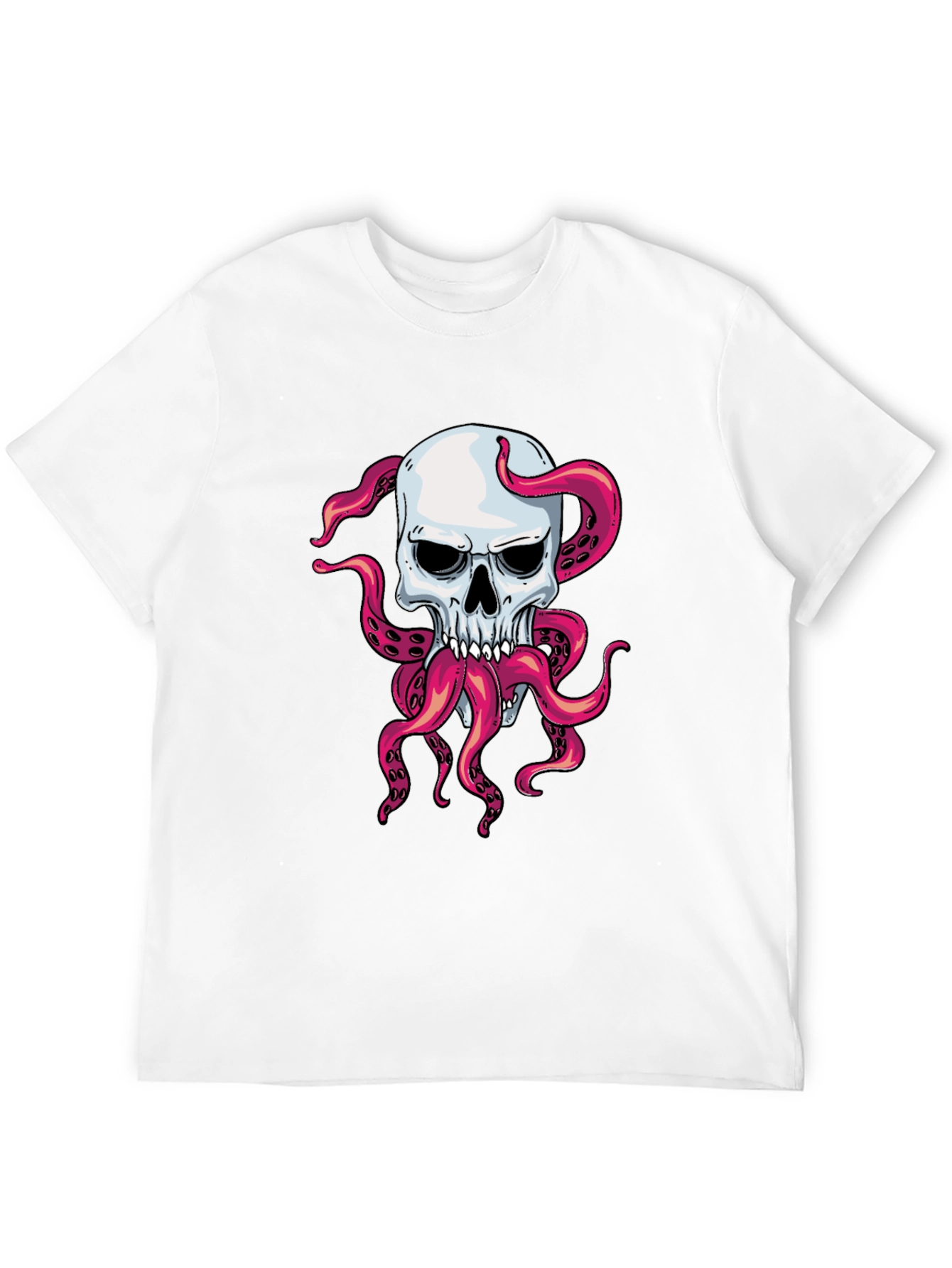 Skull Octopus Graphic T-Shirt