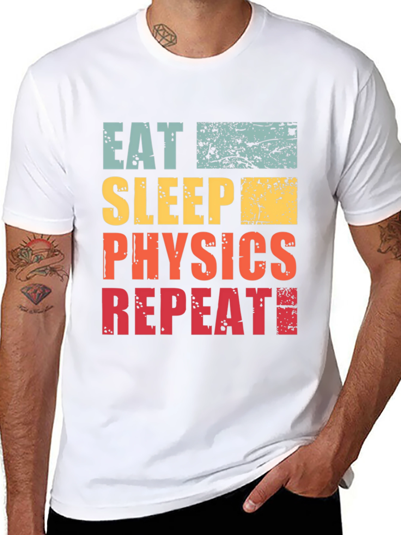 Eat Sleep Physics Repeat T-Shirt