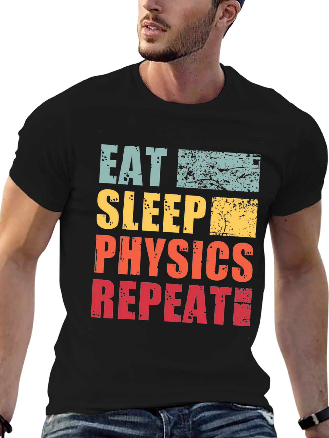 Eat Sleep Physics Repeat T-Shirt