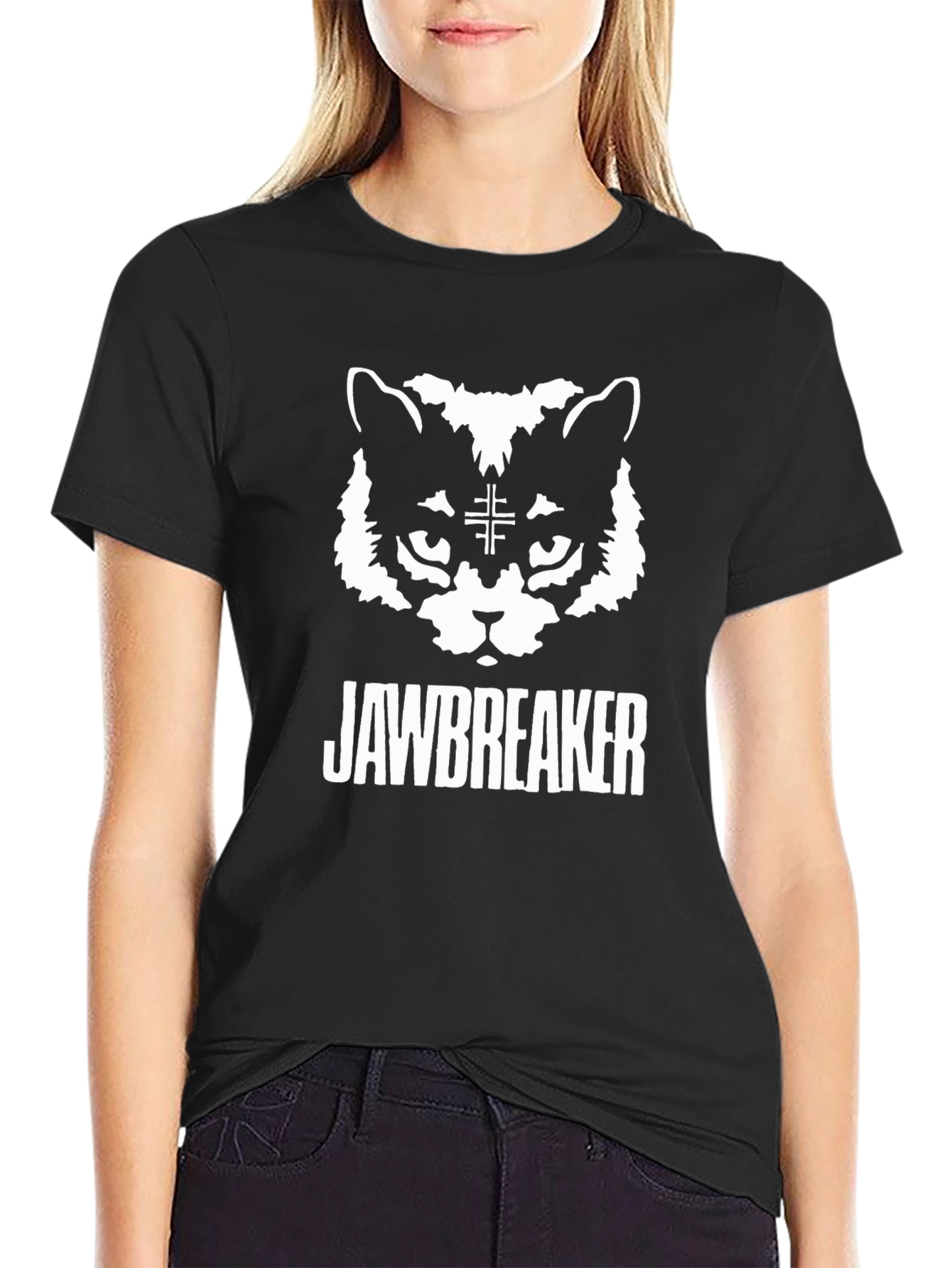 Jawbreaker Cat Graphic Tee - Classic Rock Band T-Shirt