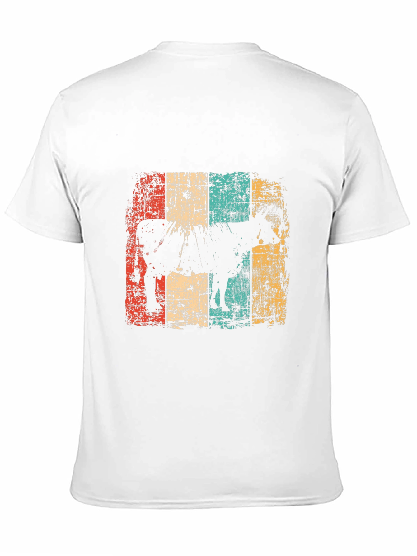 Retro Cow Graphic T-Shirt
