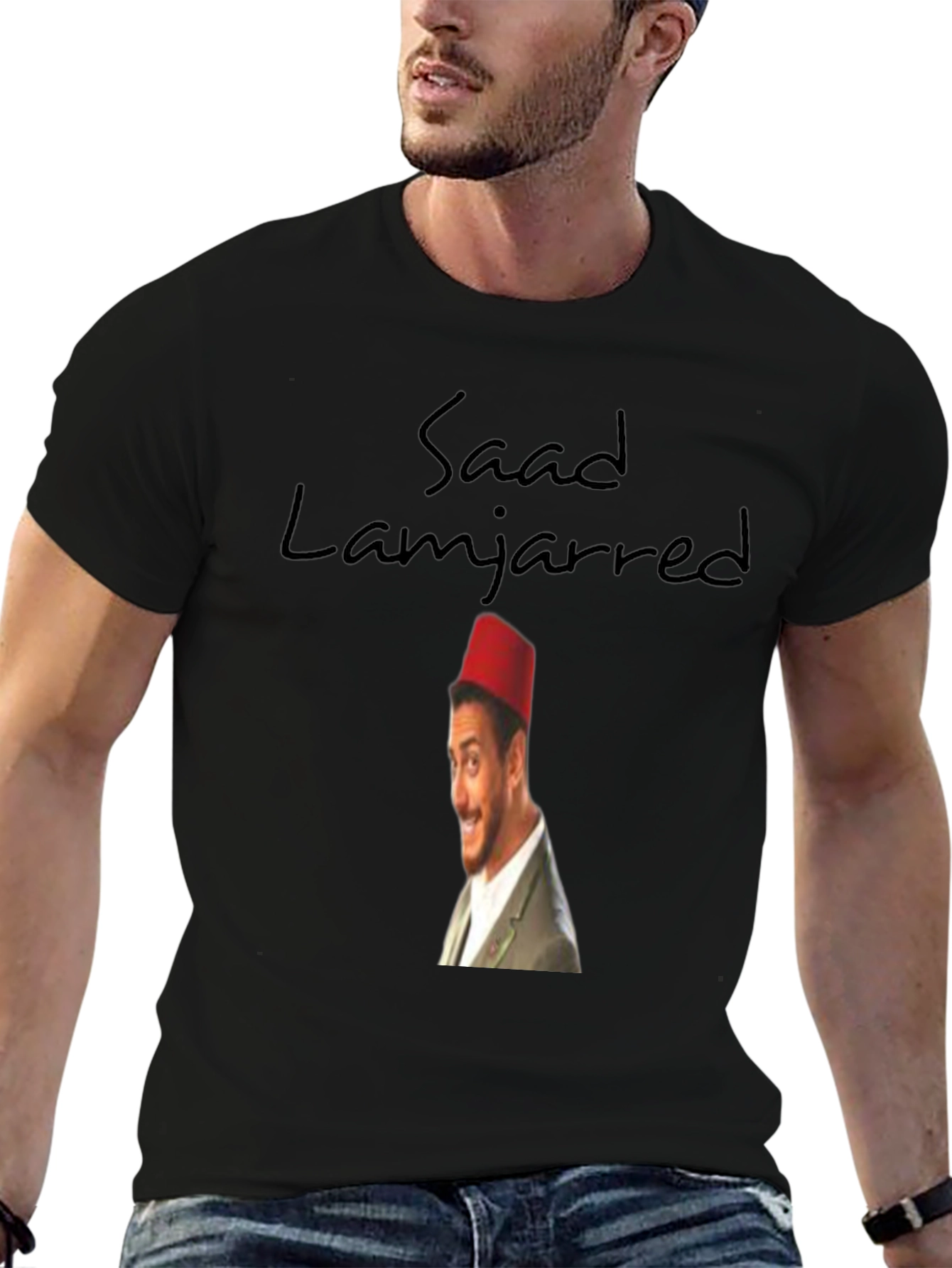 Saad Lamjarred Graphic T-Shirt