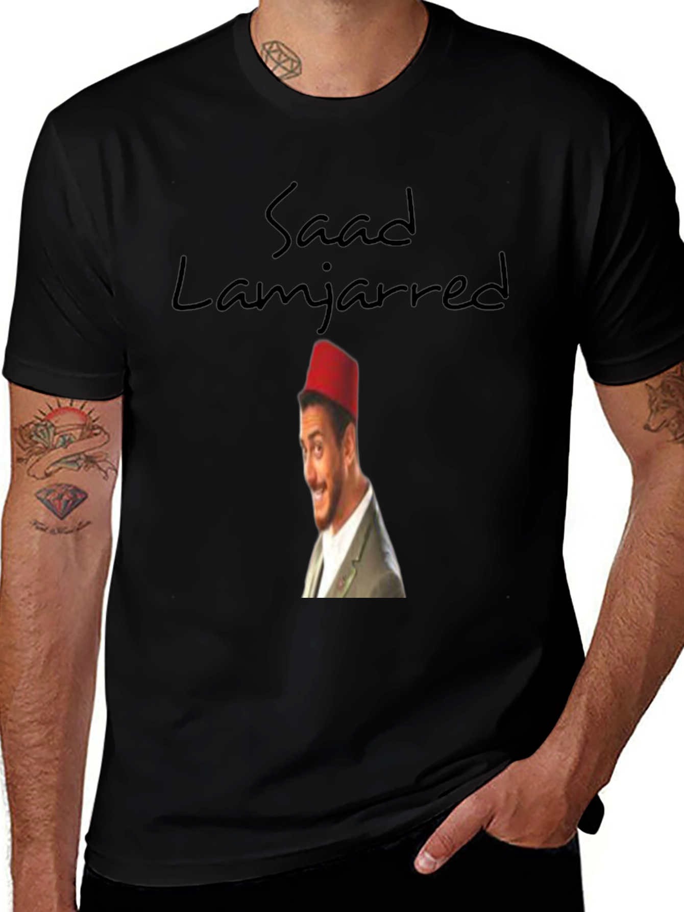 Saad Lamjarred Graphic T-Shirt