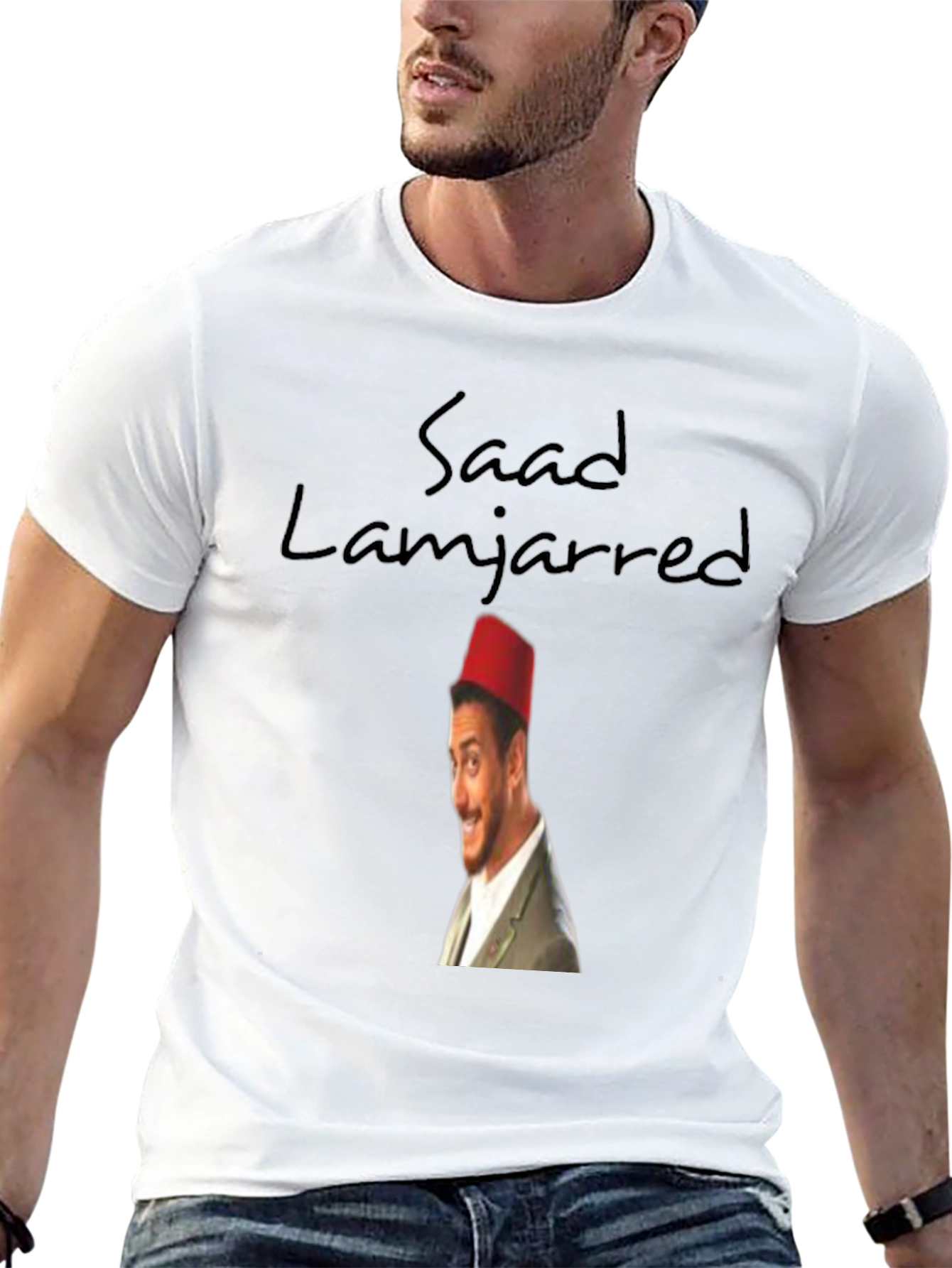 Saad Lamjarred Graphic T-Shirt