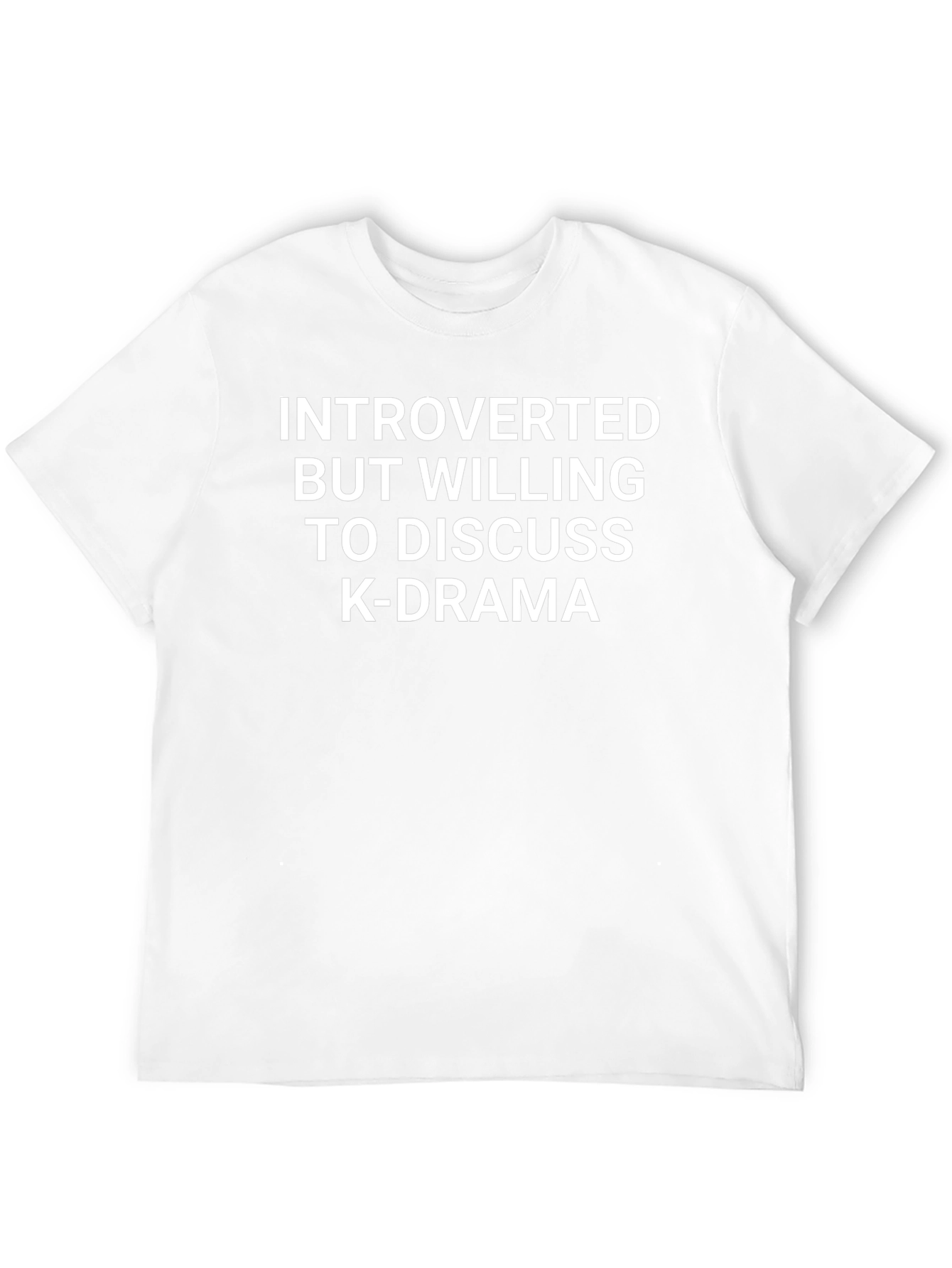 Introverted K-Drama Fan T-Shirt