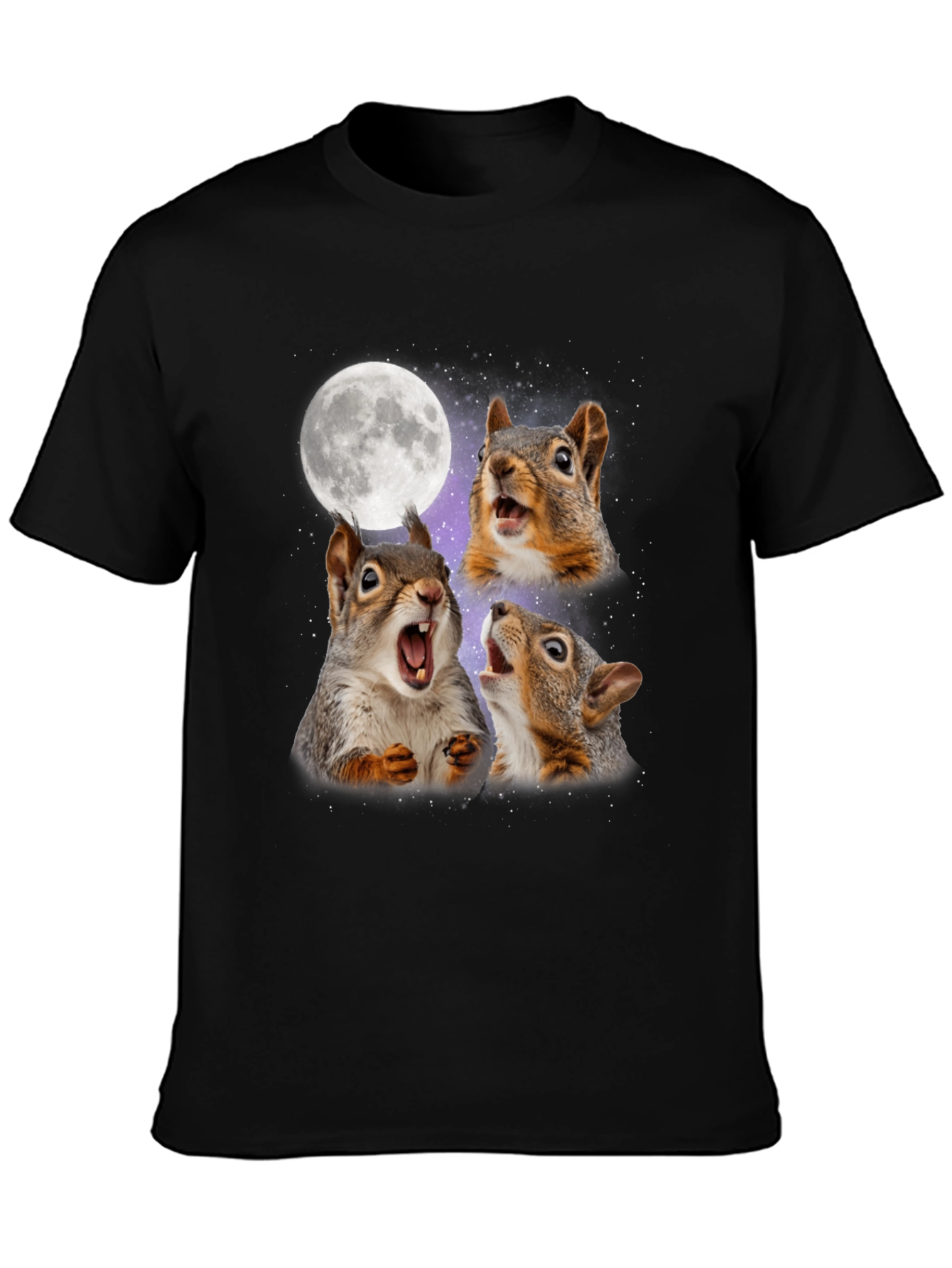 Squirrel Moon Howl T-Shirt