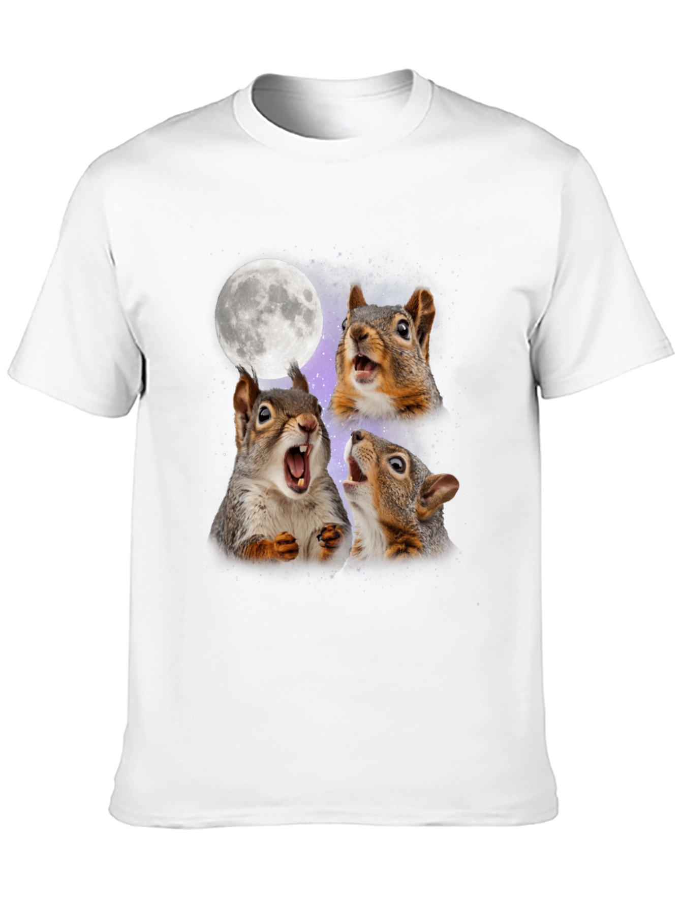 Squirrel Moon Howl T-Shirt
