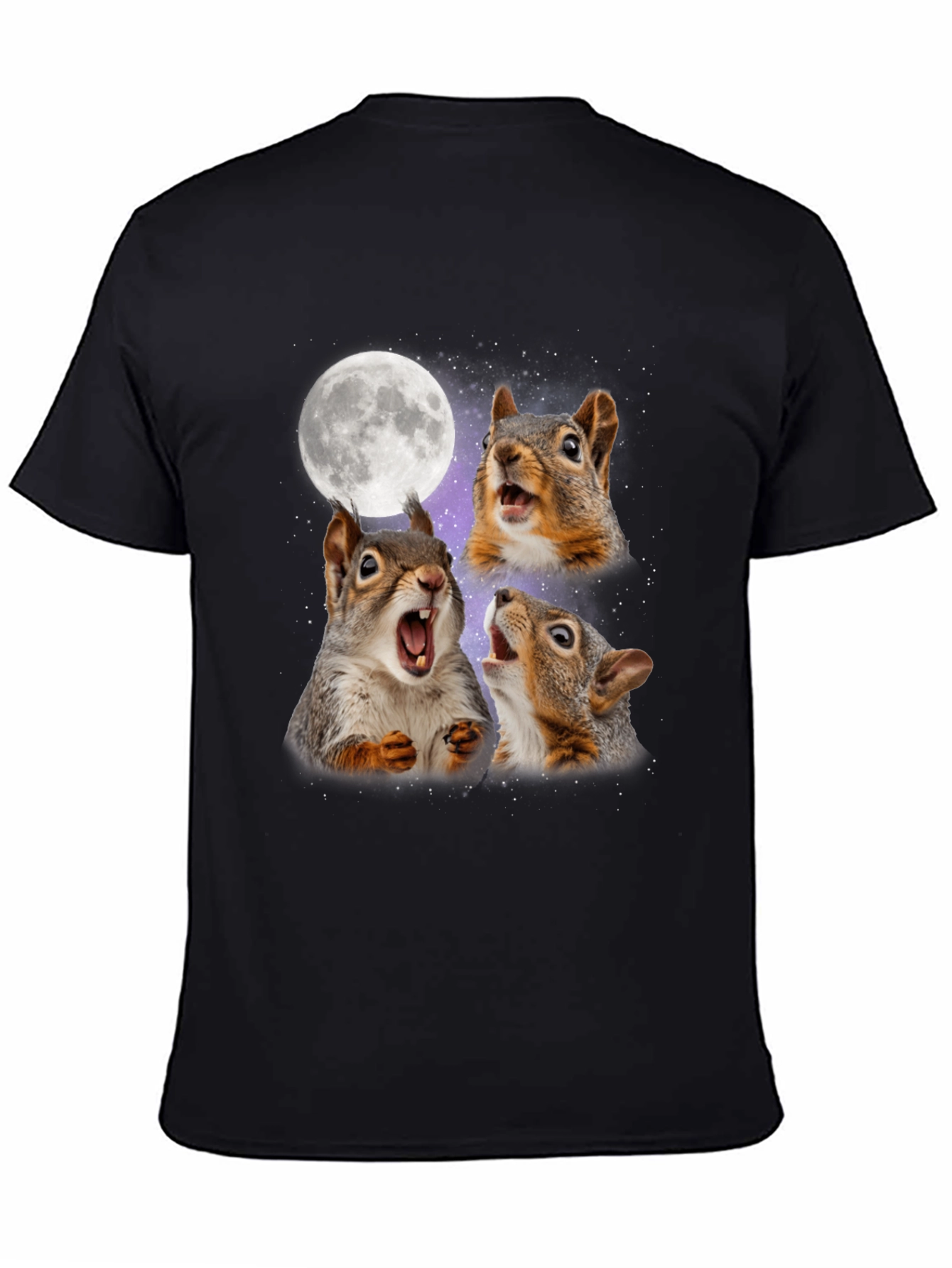 Squirrel Moon Howl T-Shirt