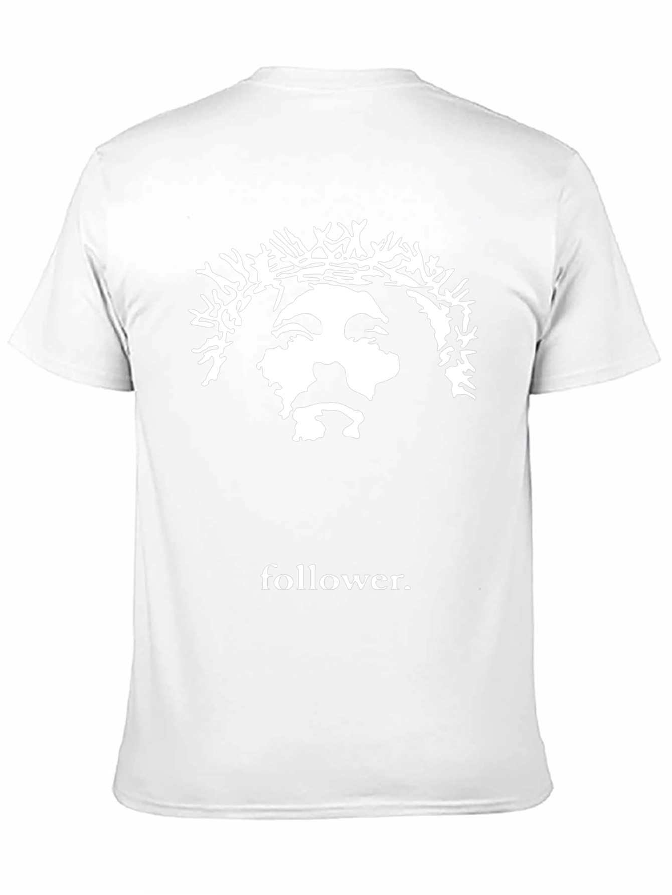 Follower Graphic T-Shirt - Black Jesus Design