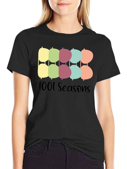 1001 Seasons Graphic Print T-Shirt