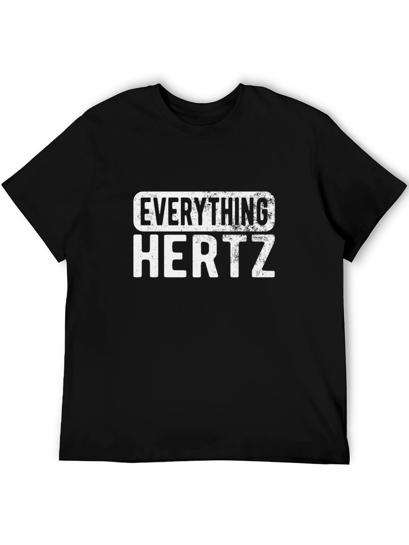 Everything Hertz Black Graphic Tee