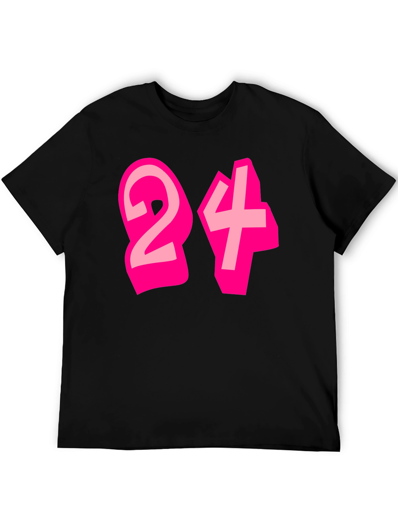 24 Graphic Tee - Bold & Fun Design