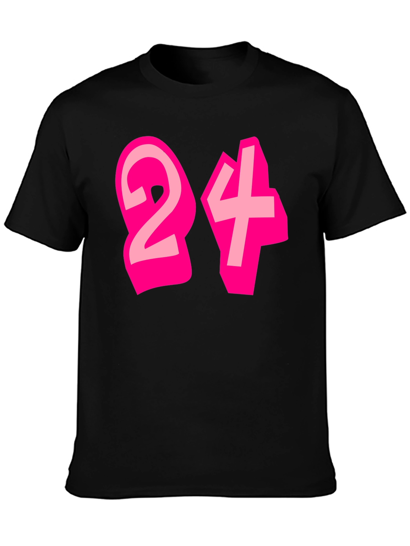 24 Graphic Tee - Bold & Fun Design