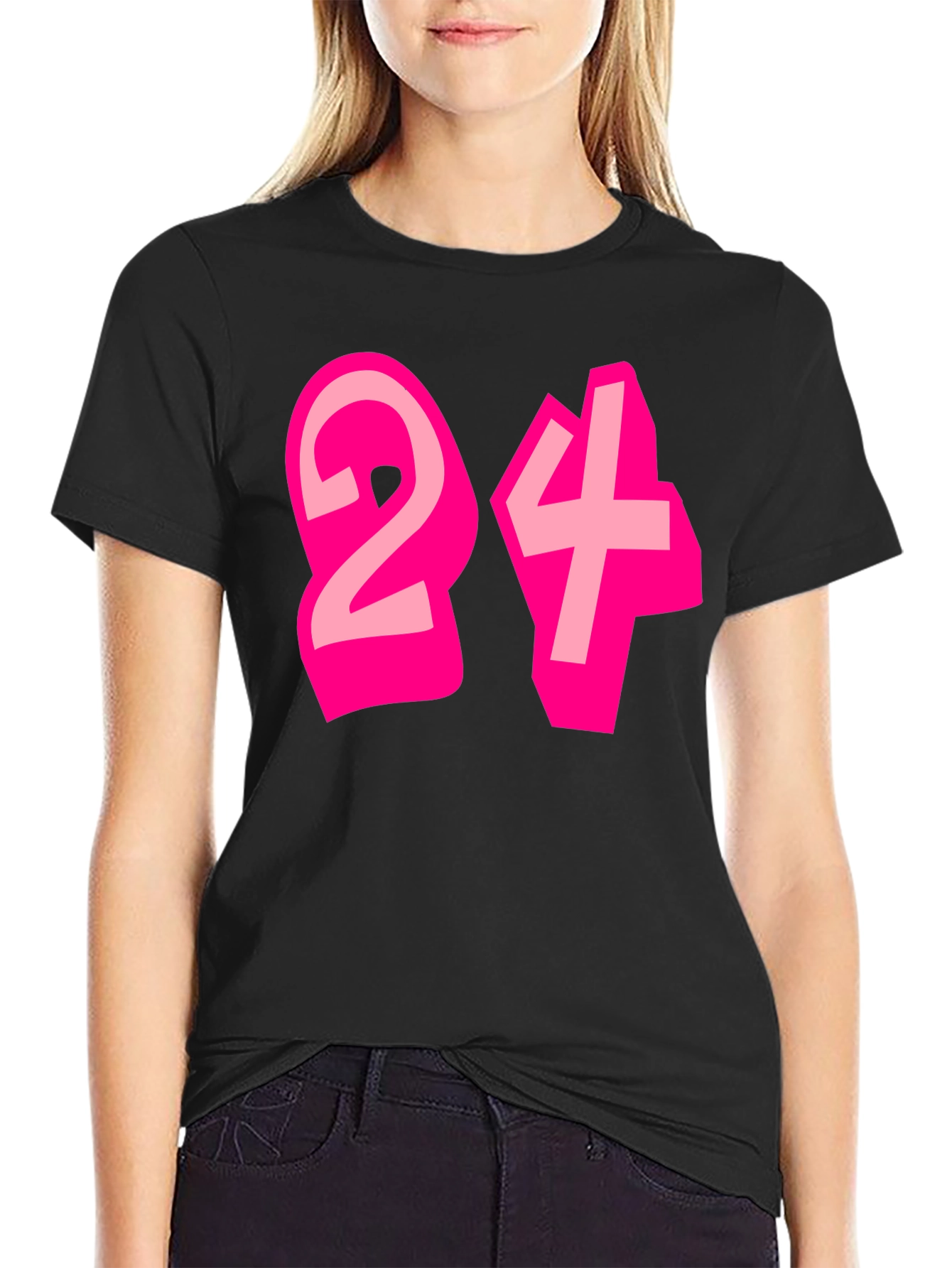 24 Graphic Tee - Bold & Fun Design