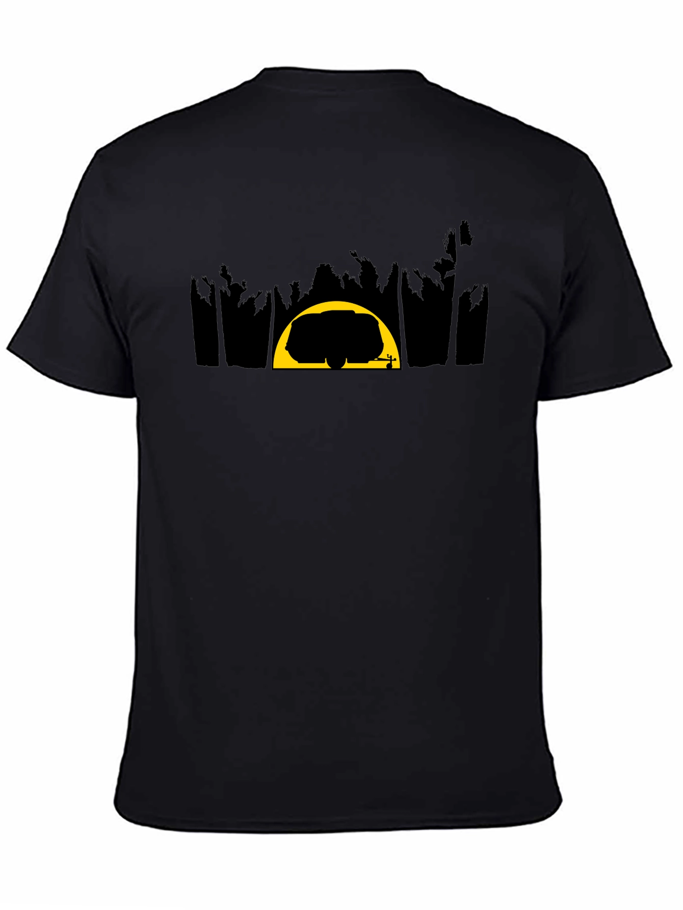 Camper Silhouette Black T-Shirt