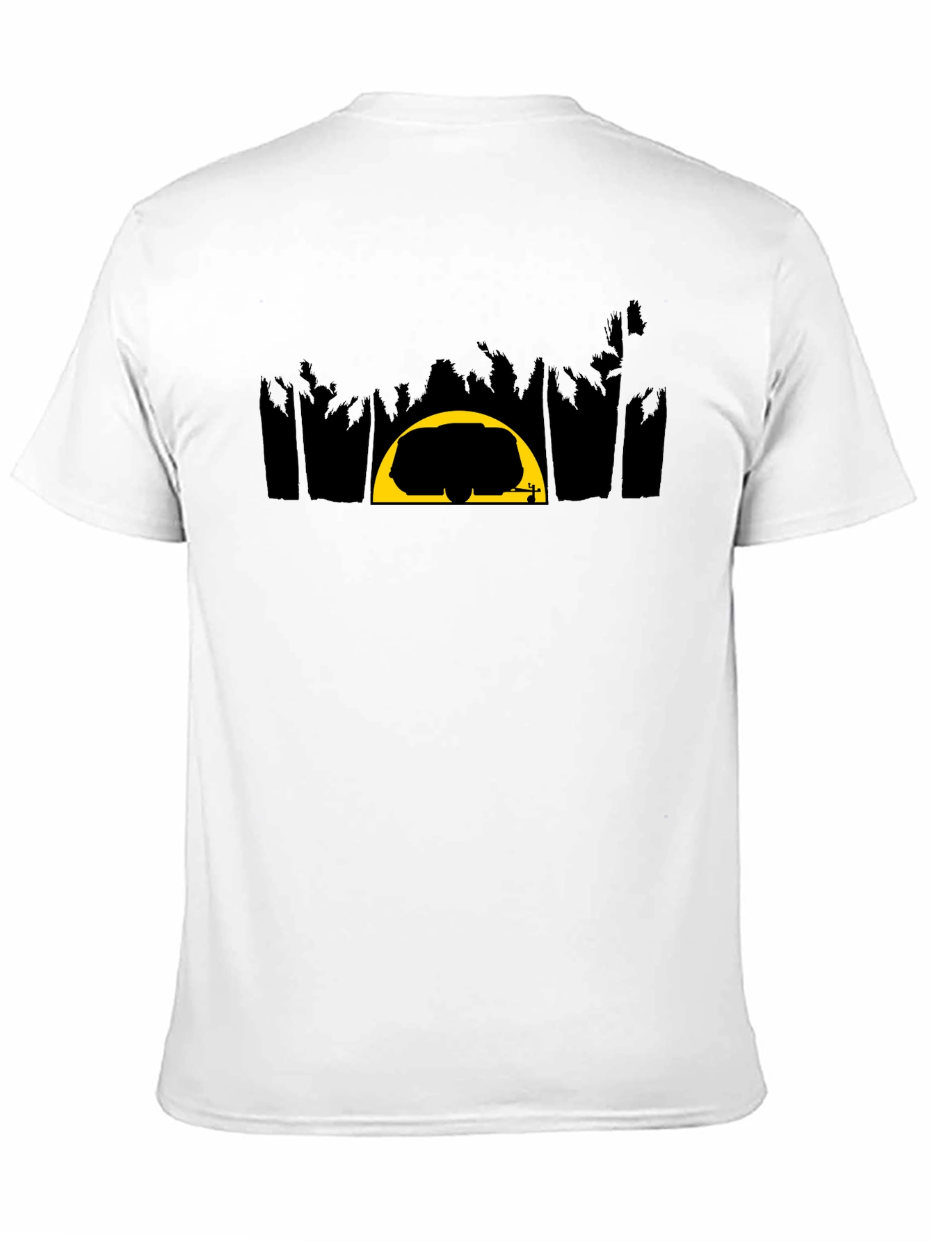 Camper Silhouette Black T-Shirt