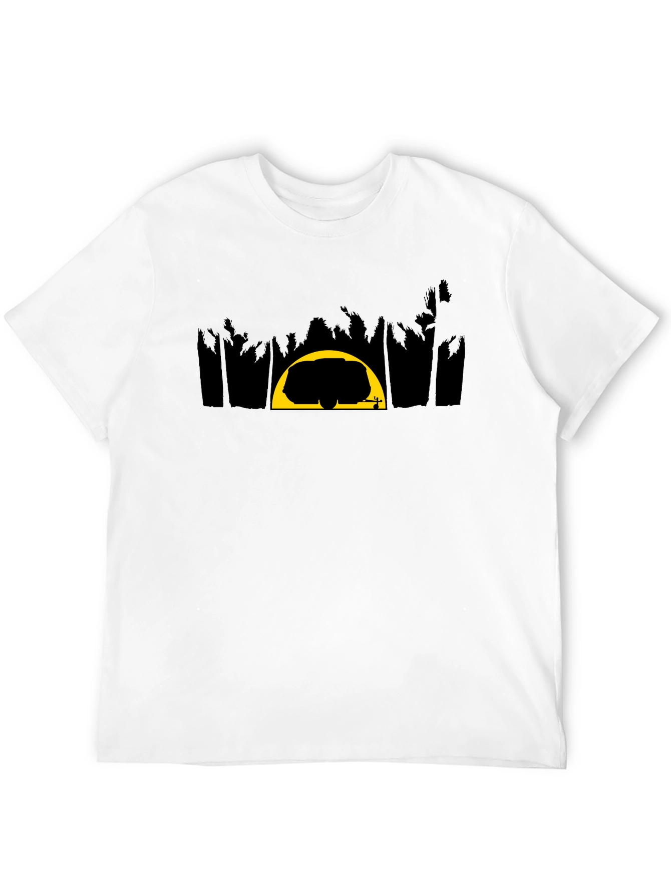 Camper Silhouette Black T-Shirt