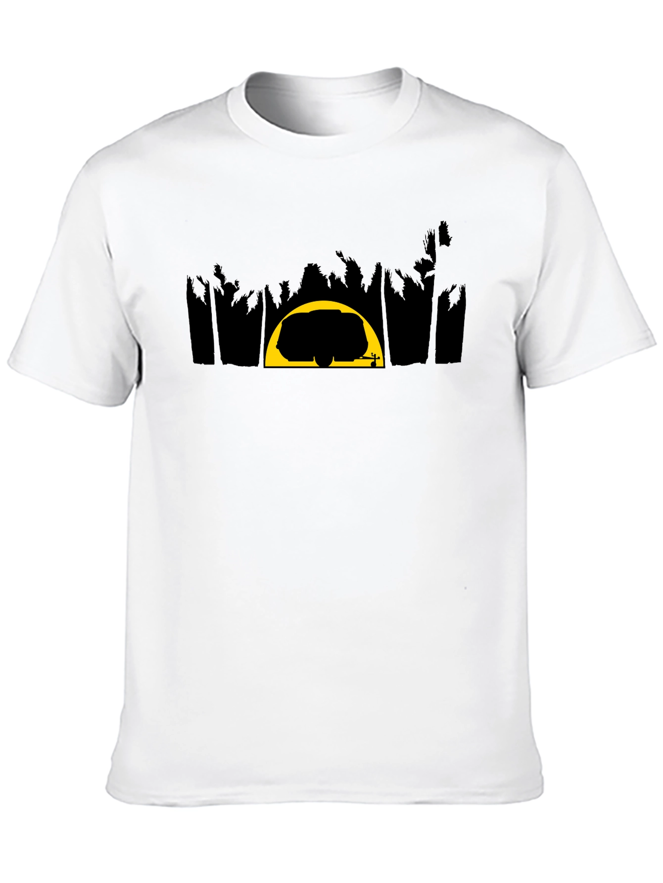 Camper Silhouette Black T-Shirt