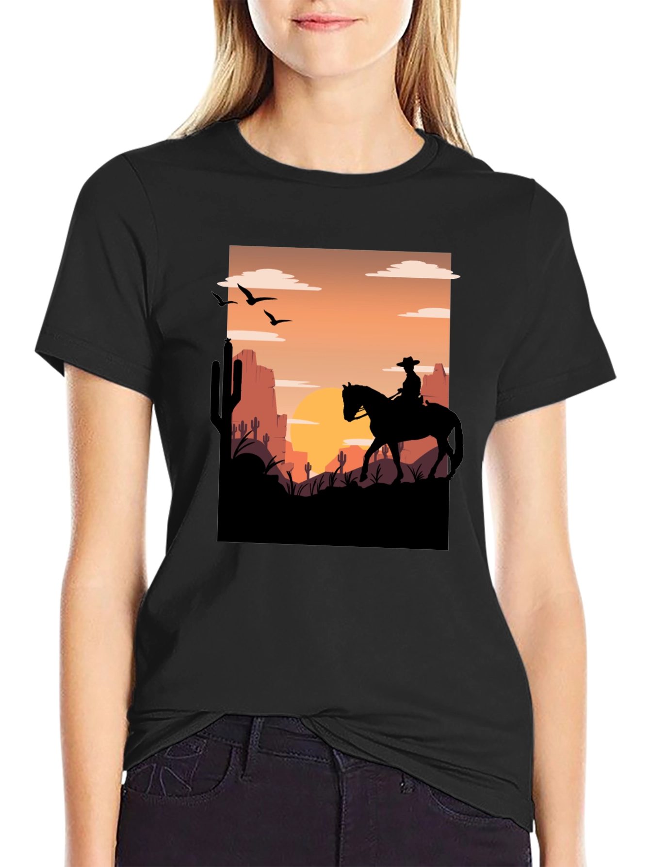 Sunset Rider Graphic Tee