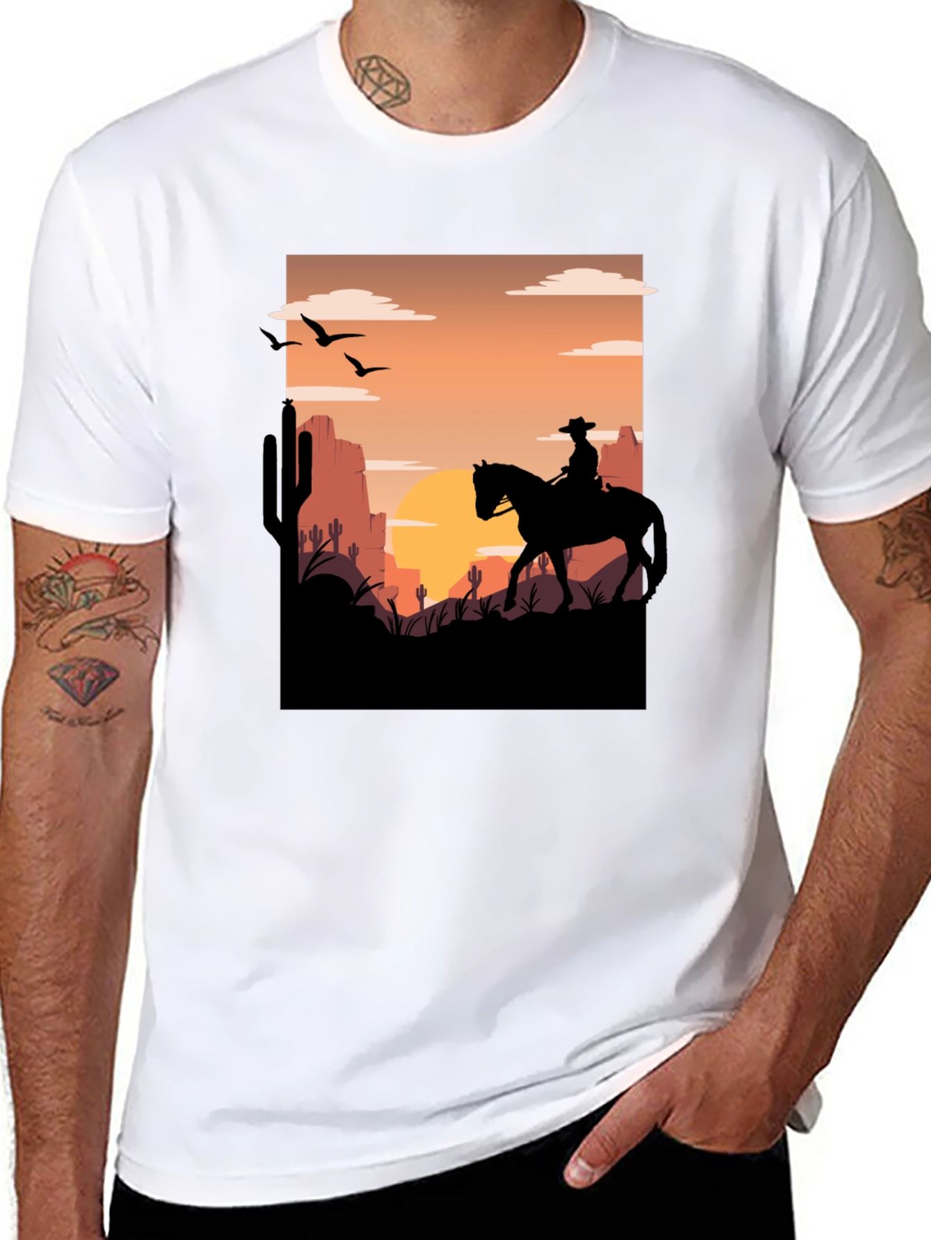 Sunset Rider Graphic Tee