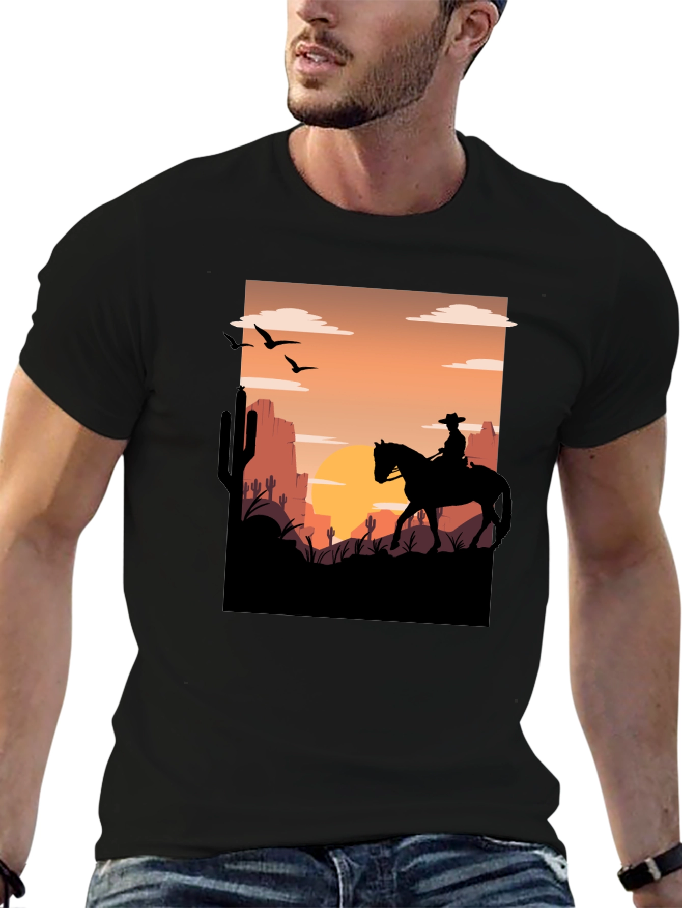 Sunset Rider Graphic Tee