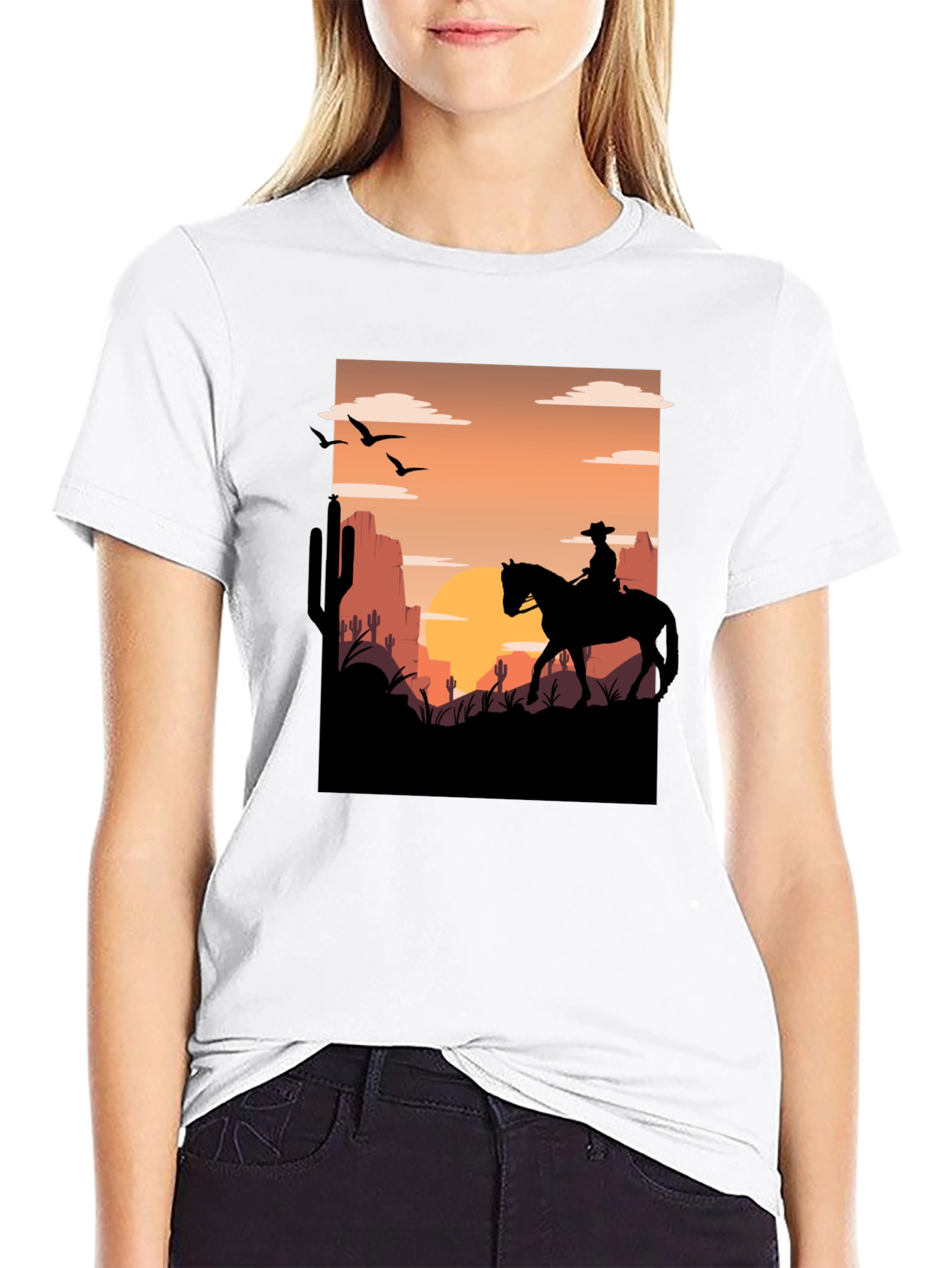 Sunset Rider Graphic Tee