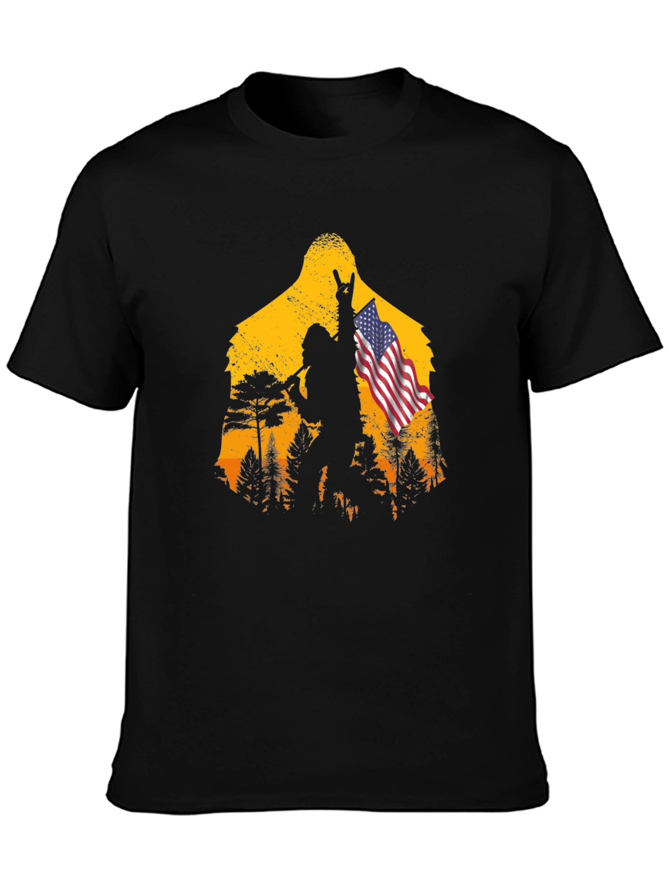 Bigfoot USA T-Shirt - Rock On!
