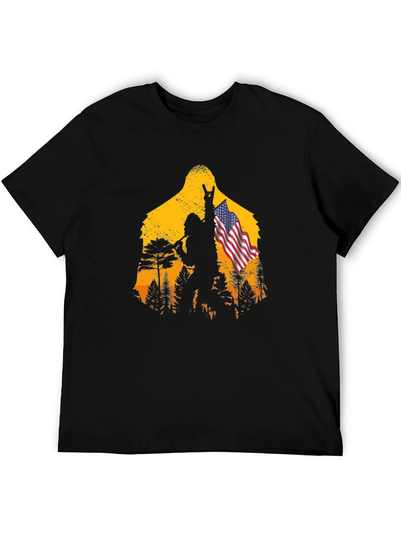 Bigfoot USA T-Shirt - Rock On!