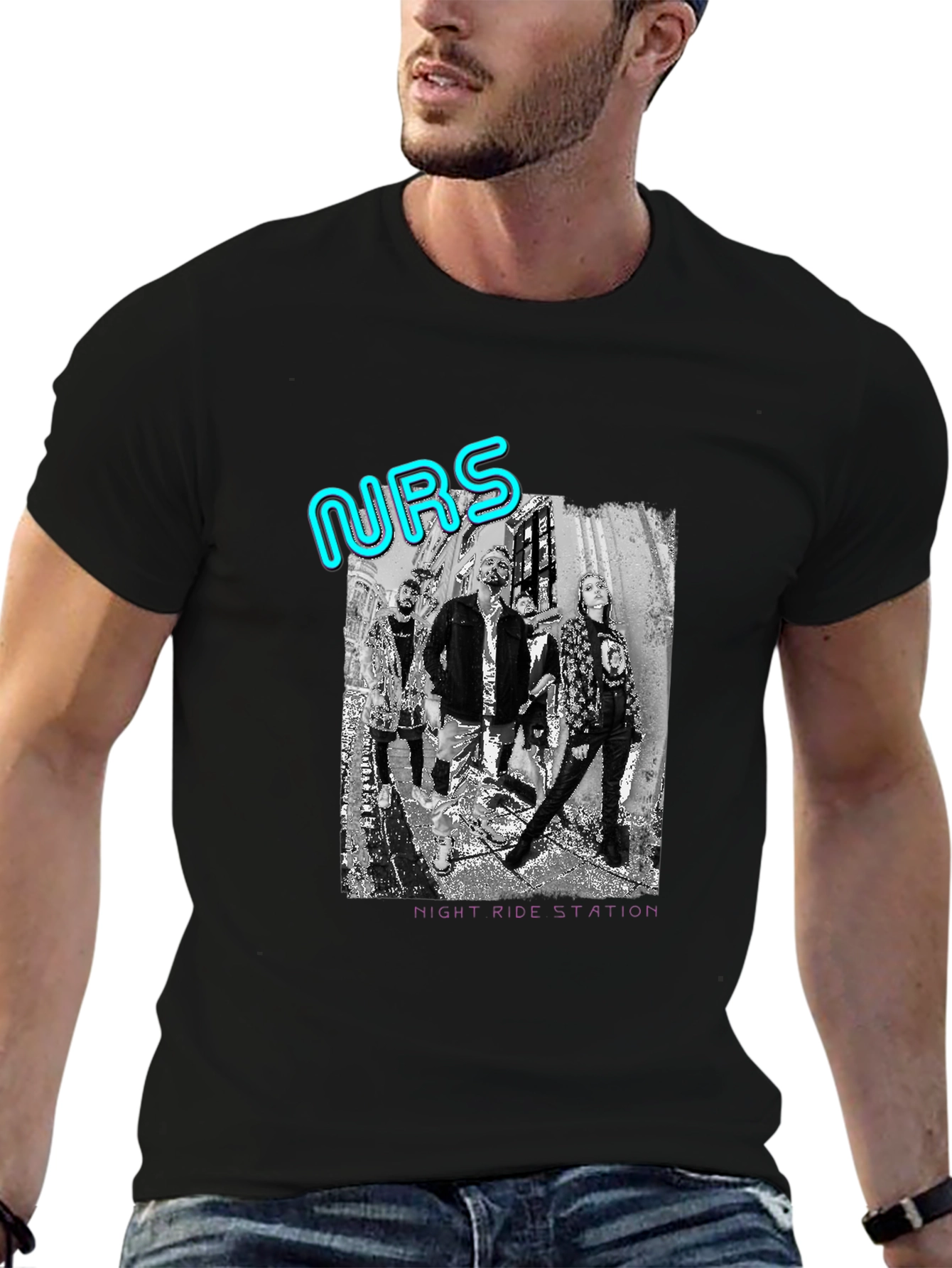 Night Riots Station Graphic Tee