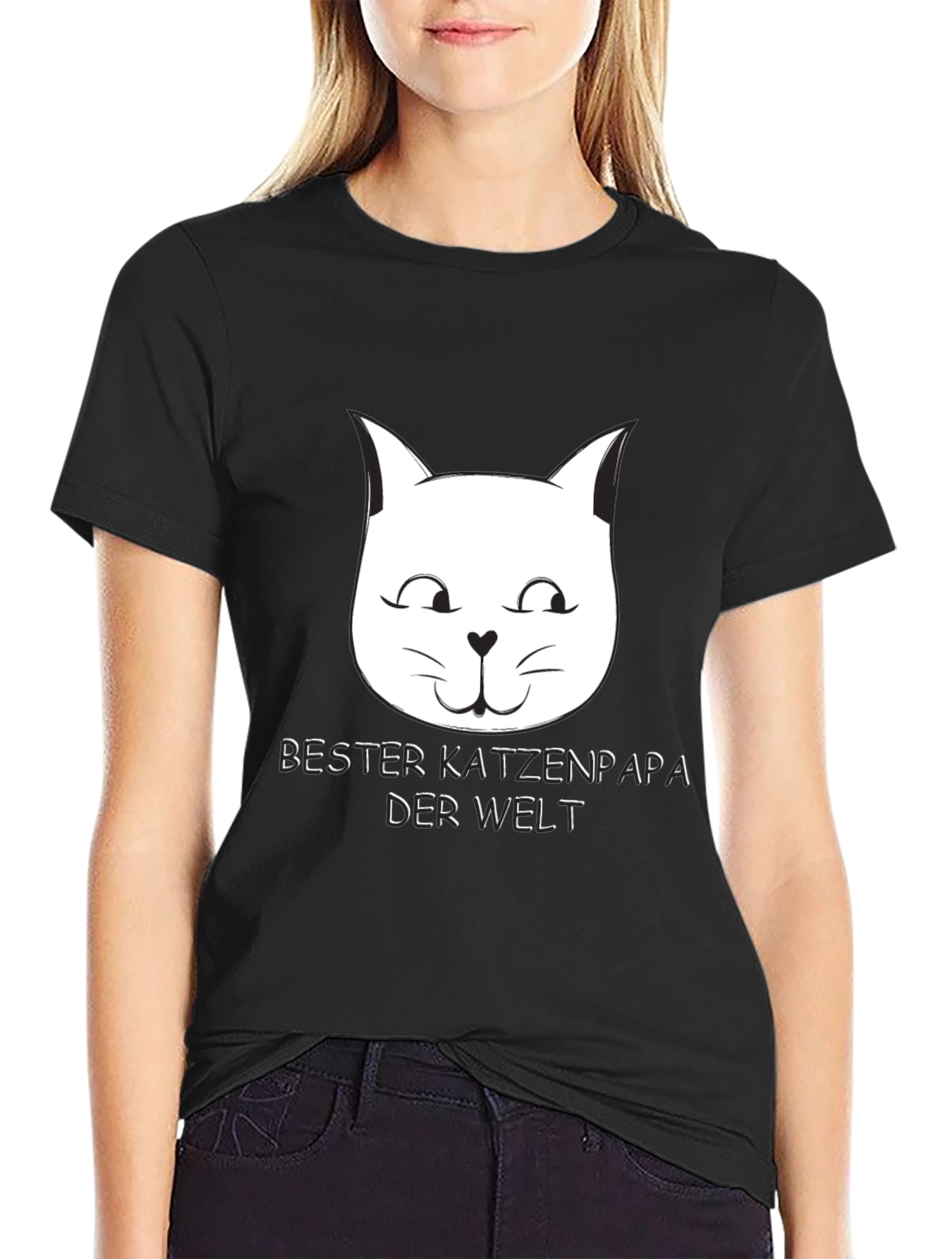 Cat Dad T-Shirt - Bester Katzenpapa